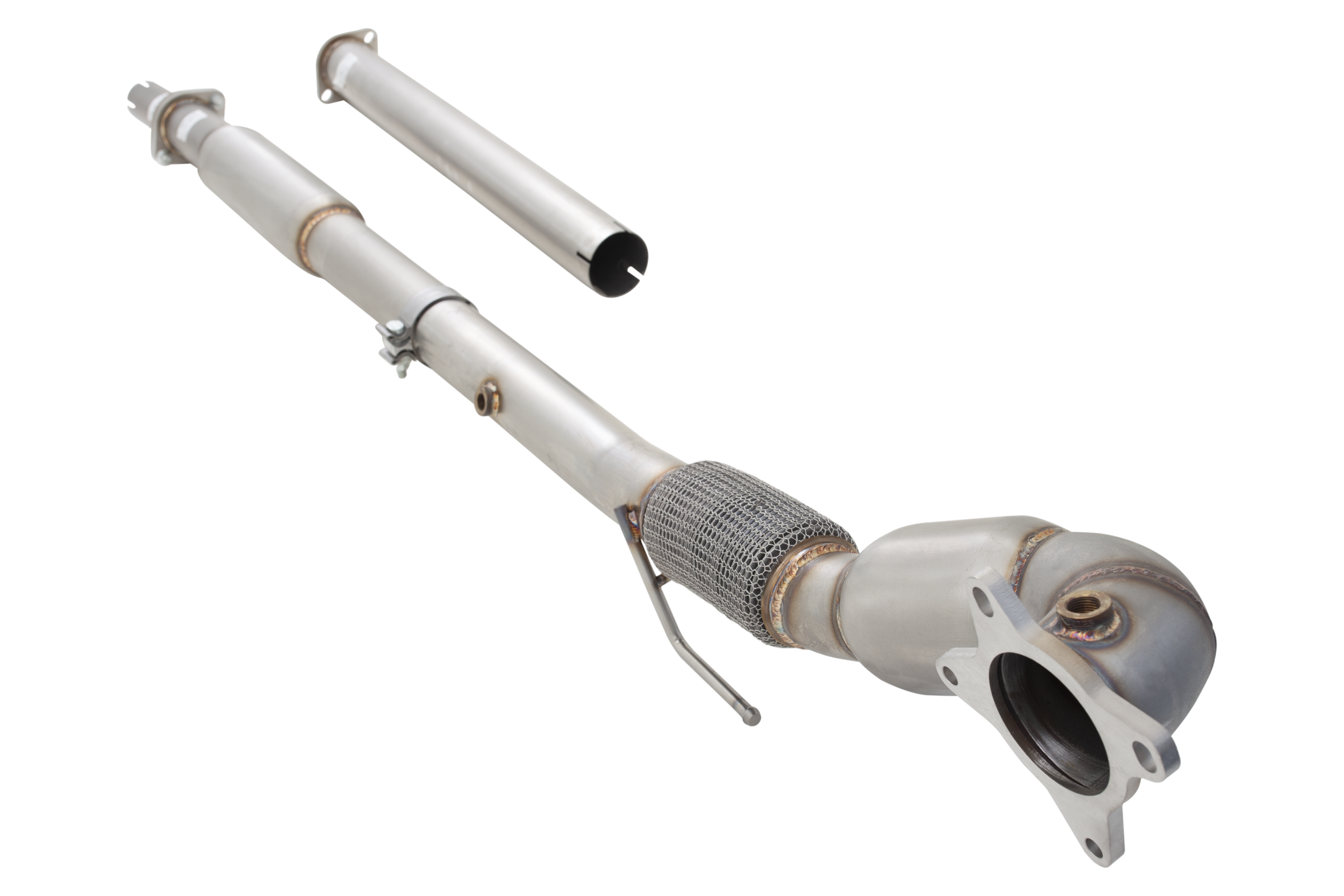 VW GOLF GTI MK5 and MK6 Downpipe with Hi Flow Catalytic Converter