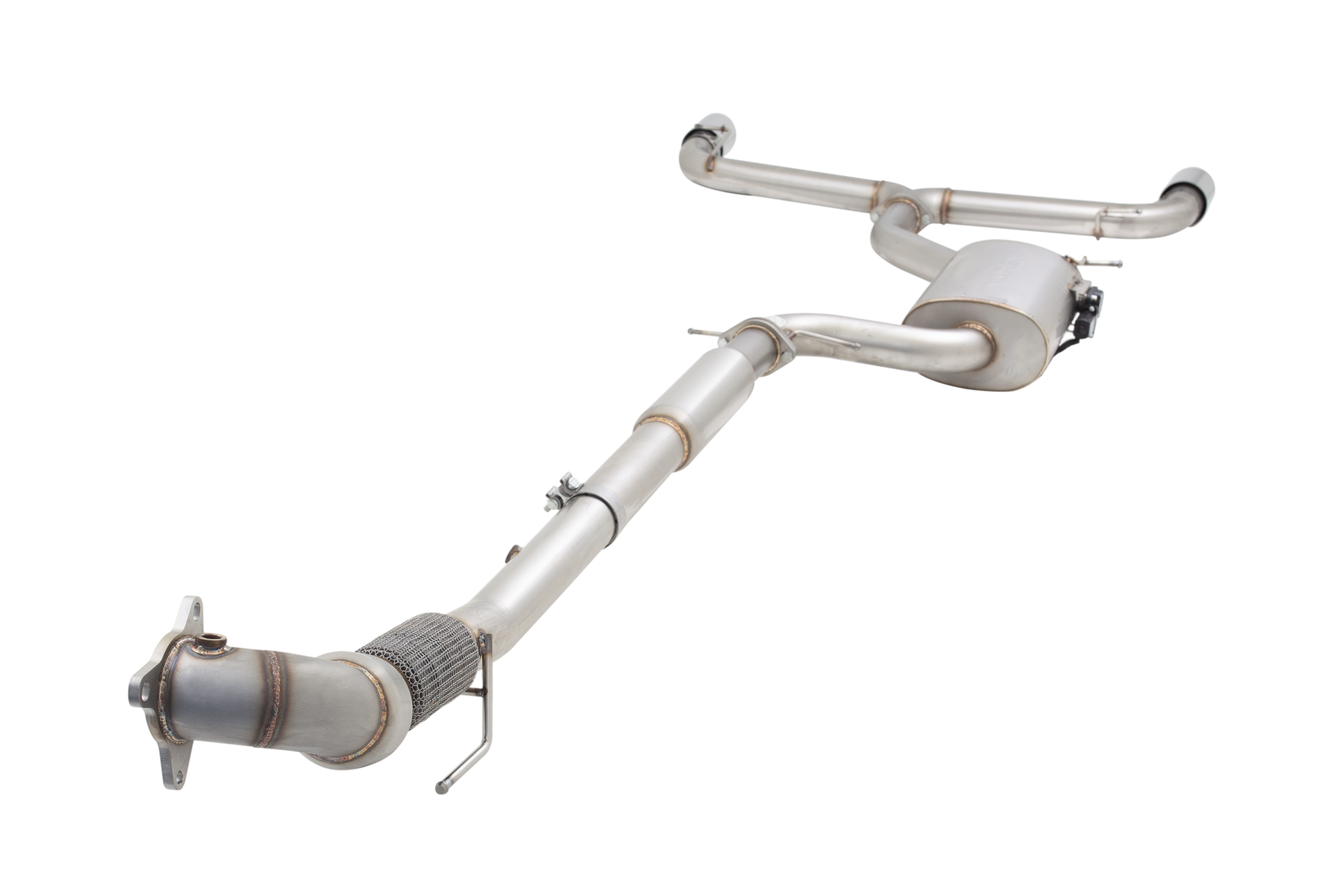 VW MK6 Varex Valved Turbo Back Exhaust System