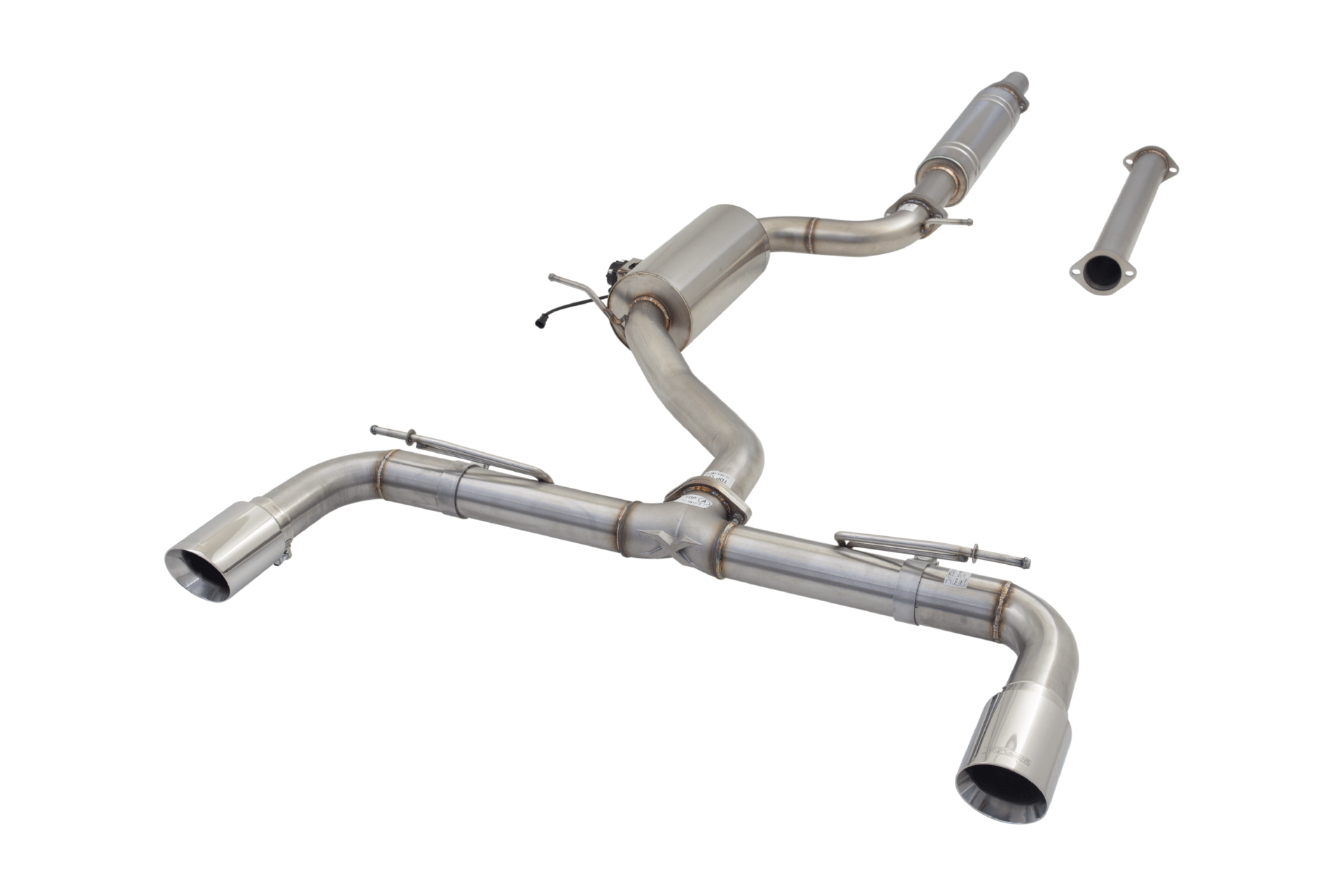 VW GOLF GTI MK7 to MK8 Varex Valved Cat Back Exhaust System