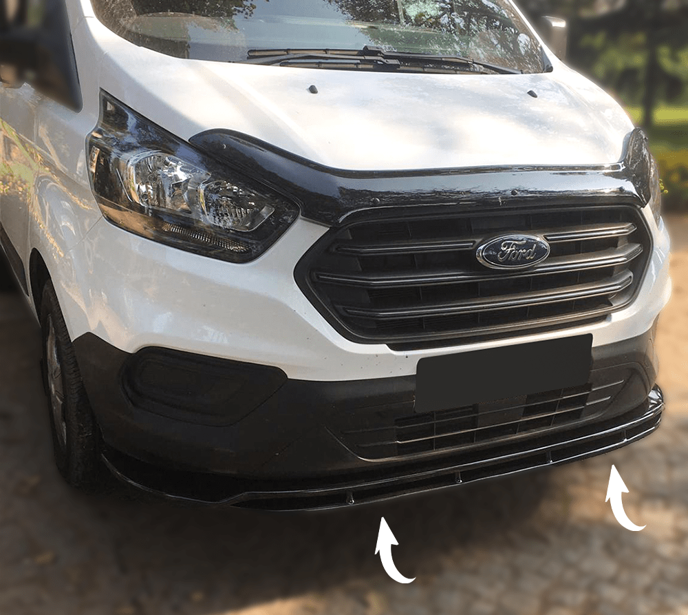 Front Splitter FORD Transit Custom MK1 Facelift 2018+