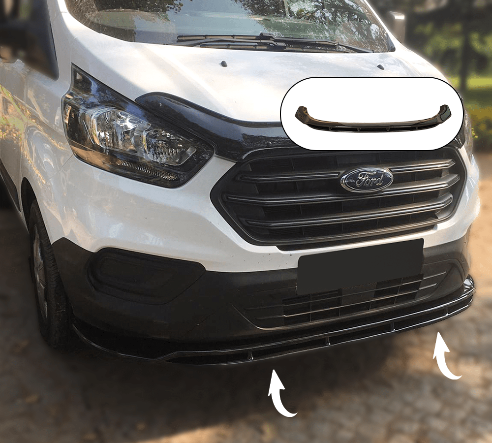 Front Splitter FORD Transit Custom MK1 Facelift 2018+