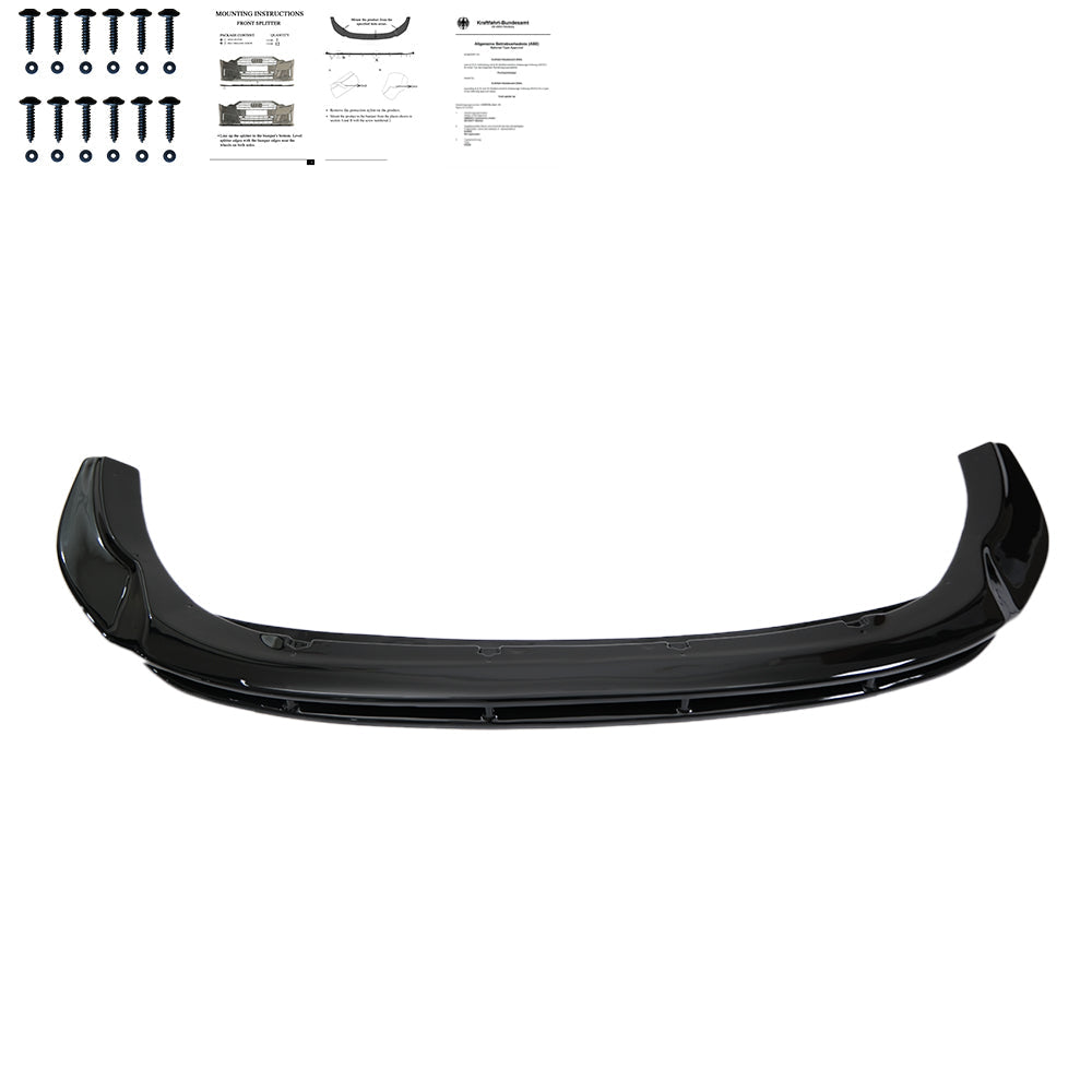 Front Splitter FORD Transit Custom MK1 Facelift 2018+