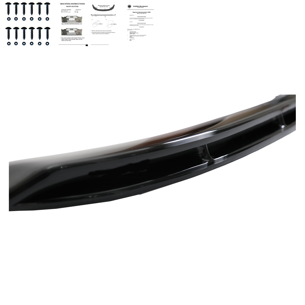 Front Splitter FORD Transit Custom MK1 Facelift 2018+