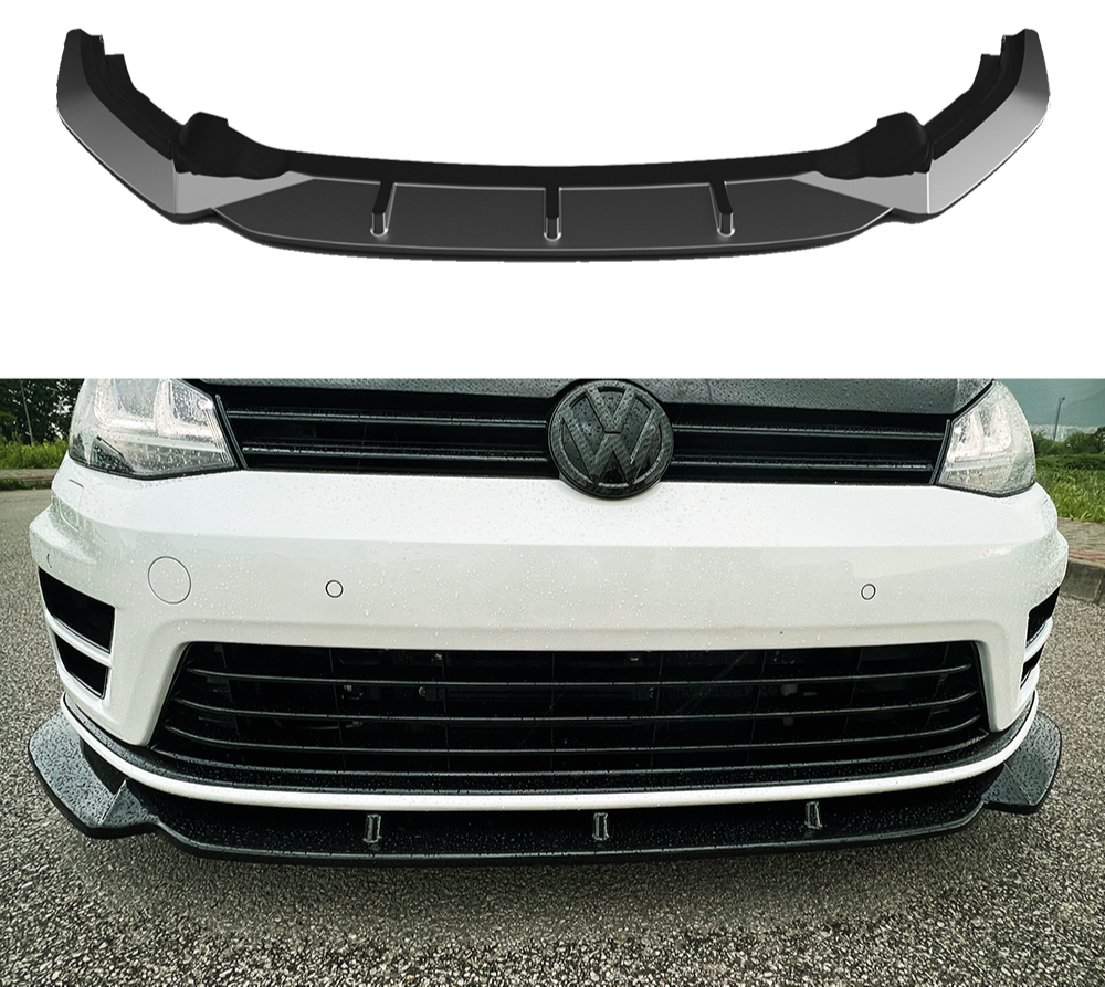 Front Splitter VW Golf MK 7 R 2013-2016 Version 2