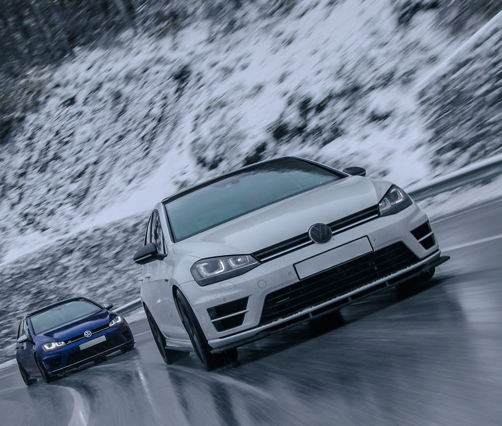 Front Splitter VW Golf MK 7 R 2013-2016 Version 2