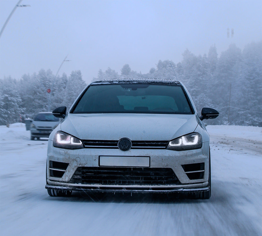 Front Splitter VW Golf MK 7 R 2013-2016 Version 2