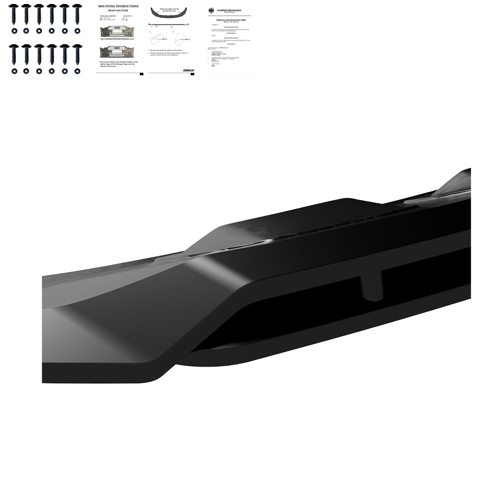 Front Splitter AUDI Q7 S-Line Mk2 Facelift 2019+