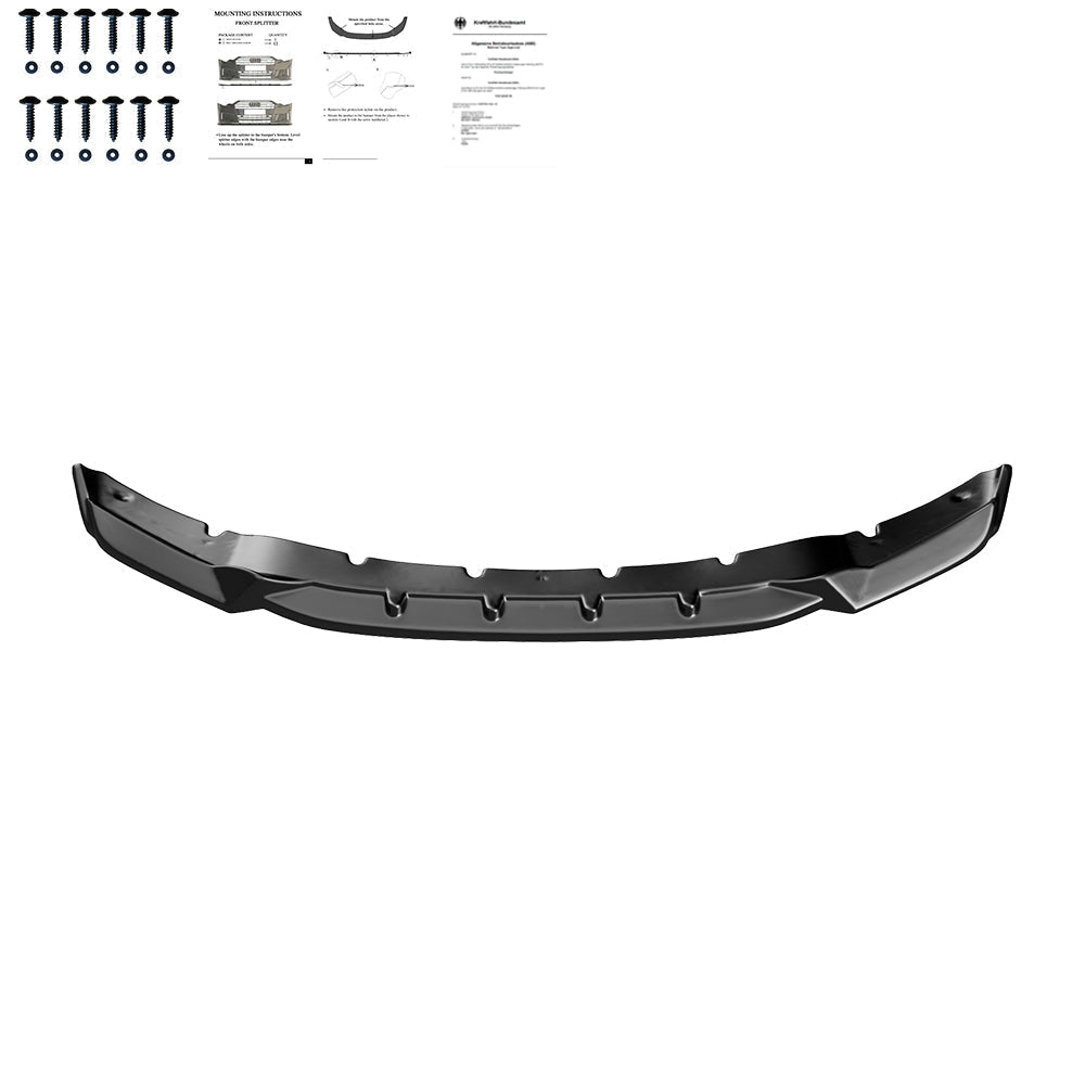 Front Lip BMW X5 M F85 / X6 M F86 2014-2018