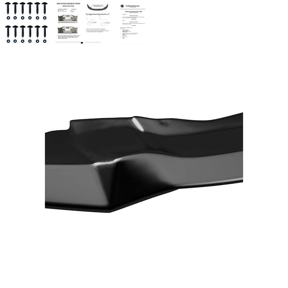 Front Splitter BMW X6 F16 M-Pack 2014-2019