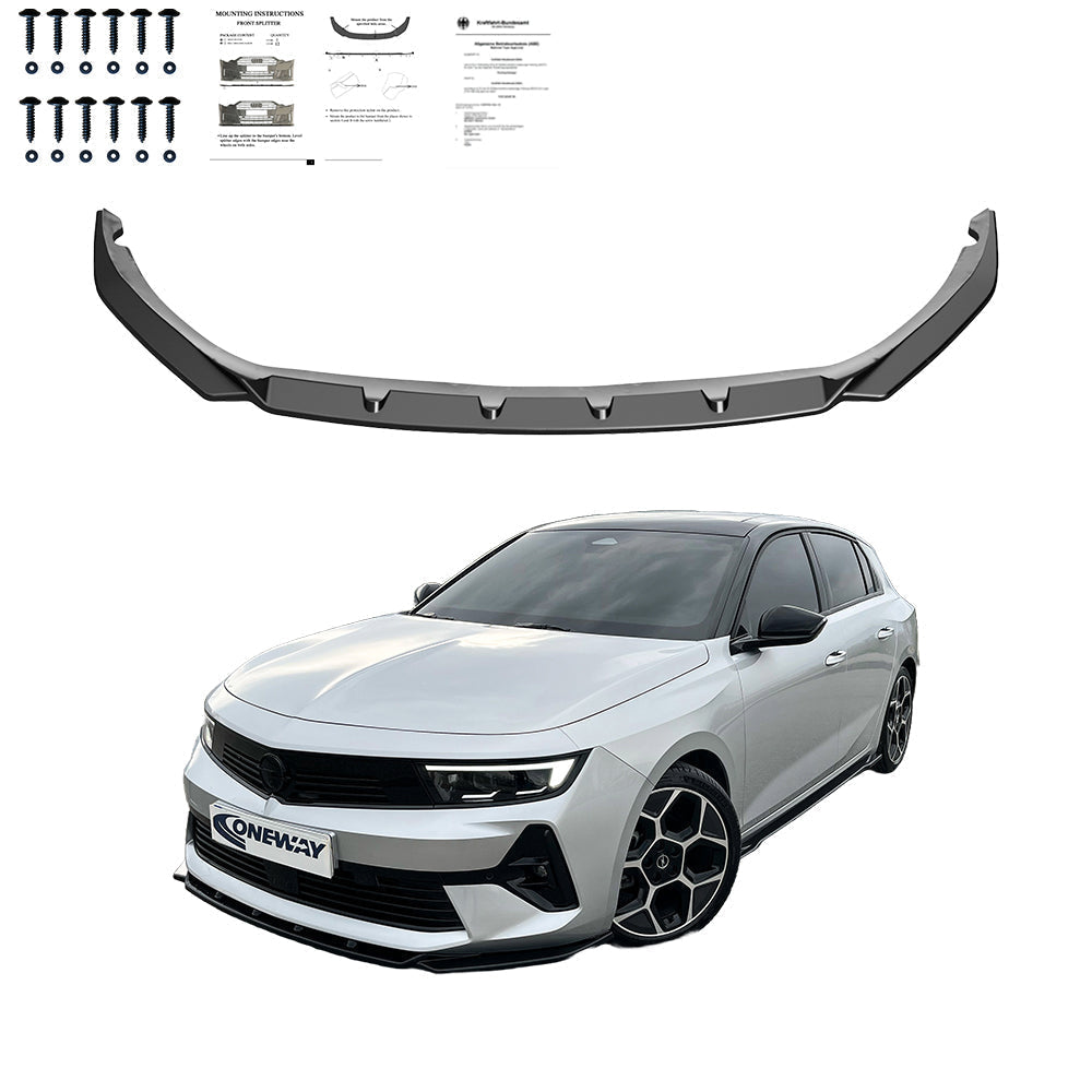 Front Splitter OPEL Astra L 2020+