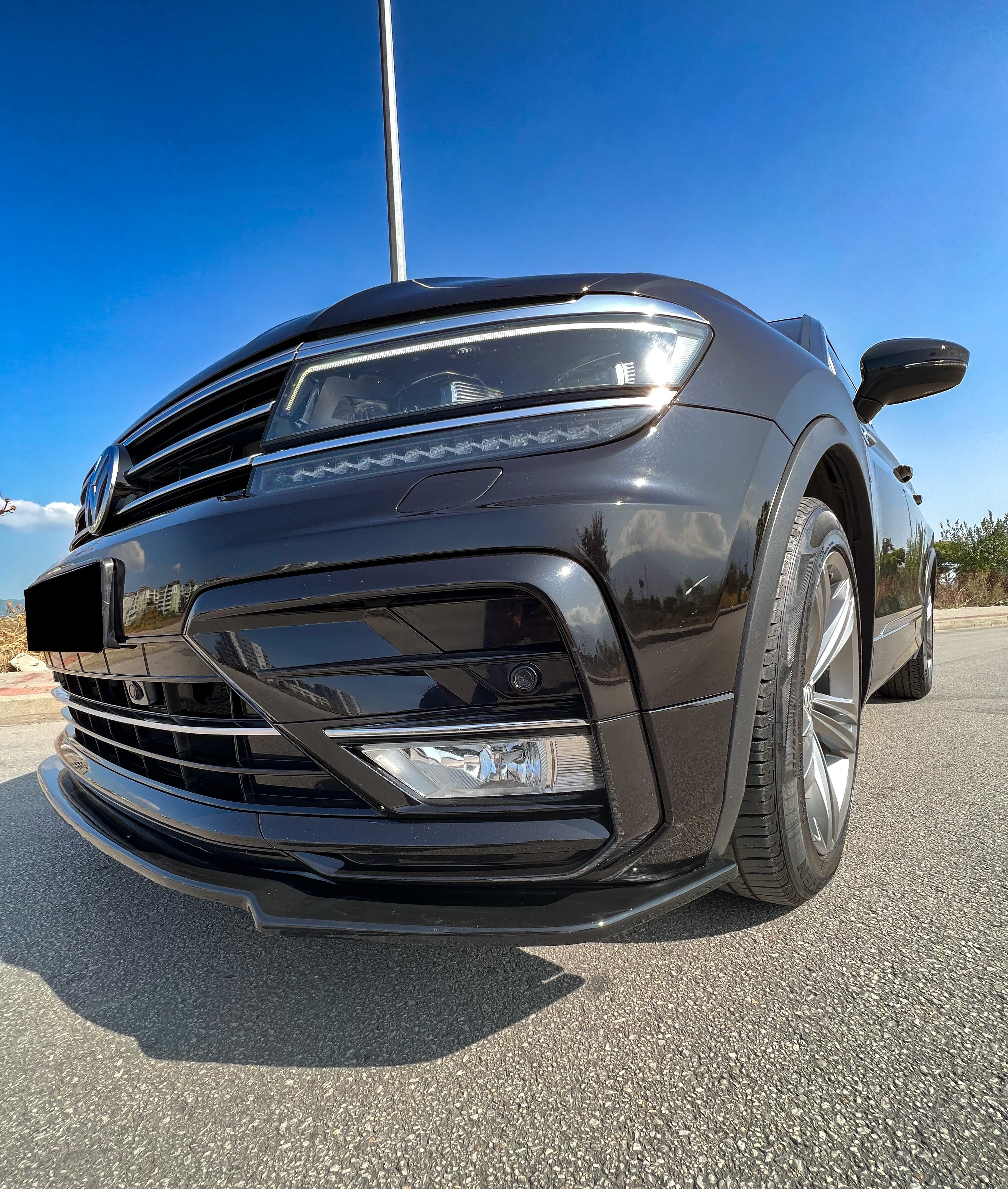 Front Splitter VW Tiguan MK2 R-Line 2015-2020