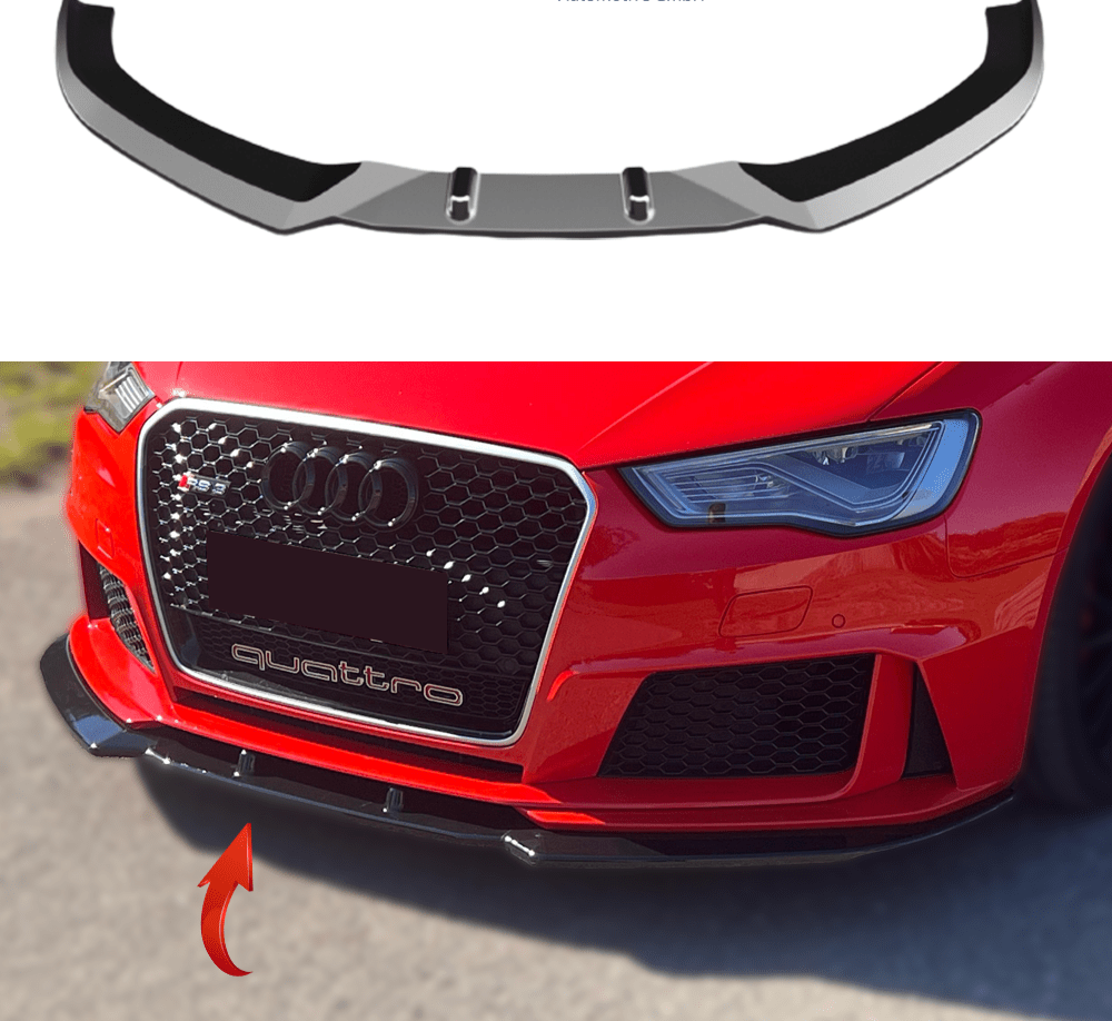Front Splitter AUDI RS3 8V Sportback 2015-2016