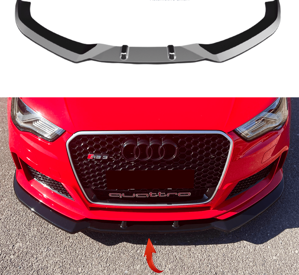 Front Splitter AUDI RS3 8V Sportback 2015-2016