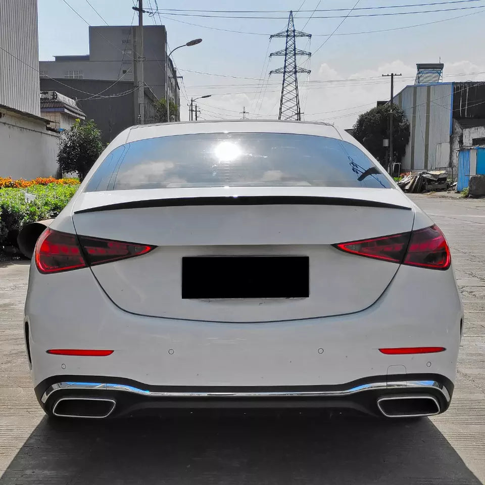 Mercedes Benz C Class W206 AMG Style ABS Spoiler (Gloss Black)