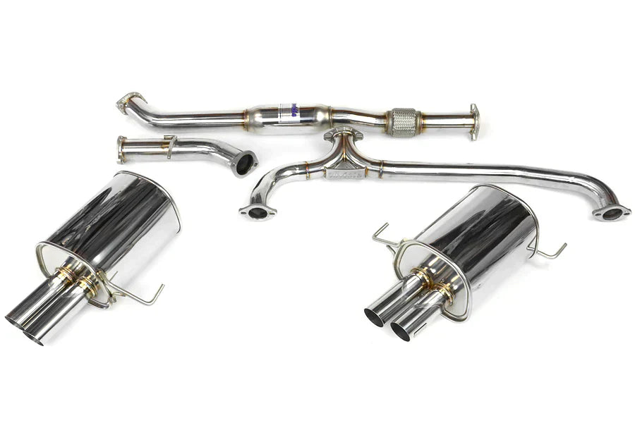 Q300 Turbo Back Exhaust - Subaru 08-10 WRX Sedan/Forester XT SH 08-13 (5MT/4AT)