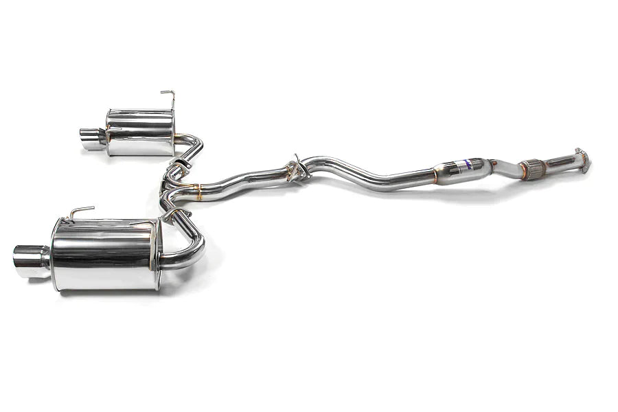 Q300 Turbo Back Exhaust - Subaru 08-10 WRX Sedan/Forester XT SH 08-13 (5MT/4AT)
