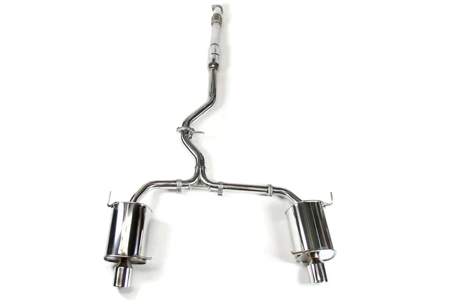 Q300 Turbo Back Exhaust - Subaru 08-10 WRX Sedan/Forester XT SH 08-13 (5MT/4AT)