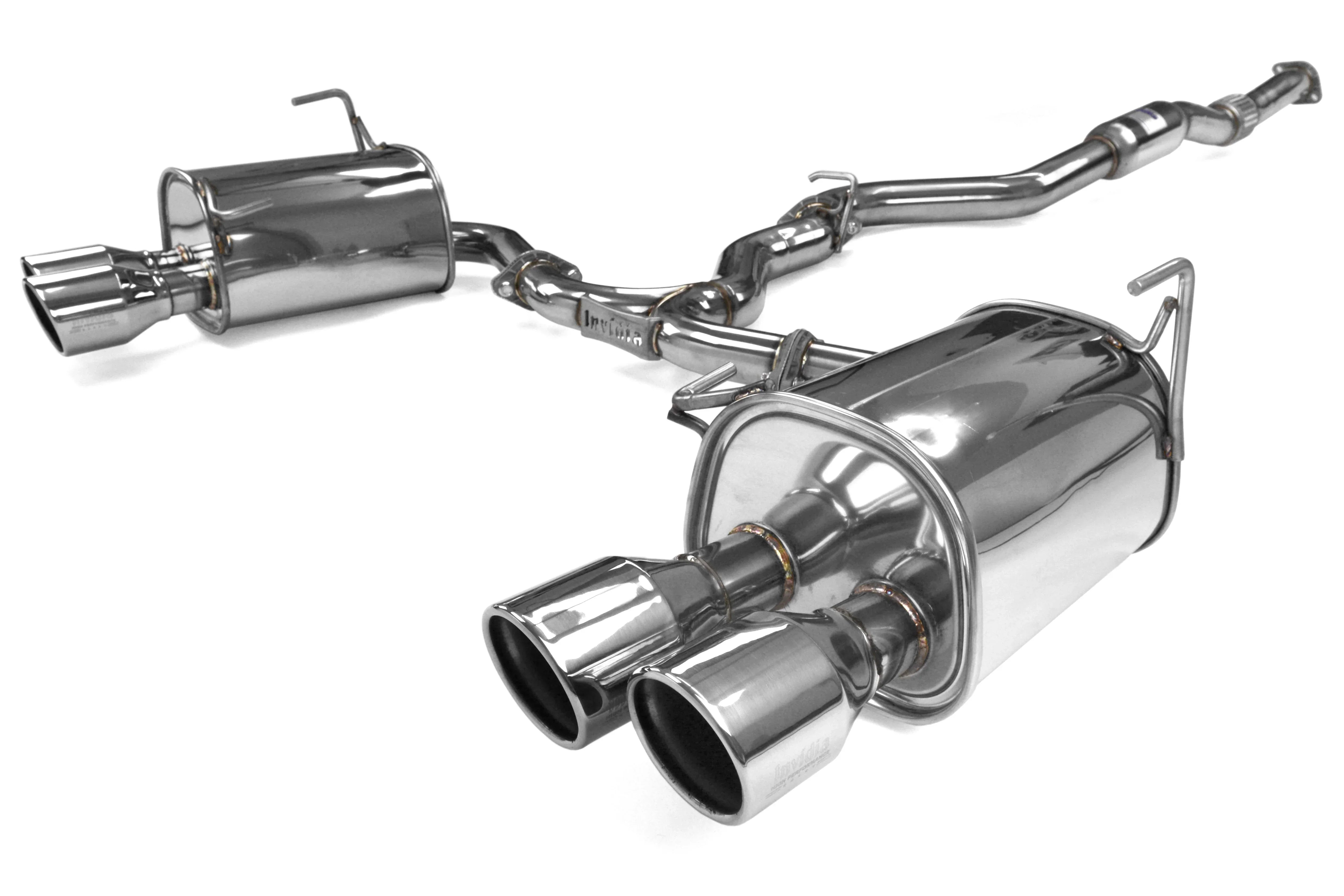 Q300 Turbo Back Exhaust - Subaru 08-10 WRX Sedan/Forester XT SH 08-13 (5MT/4AT)