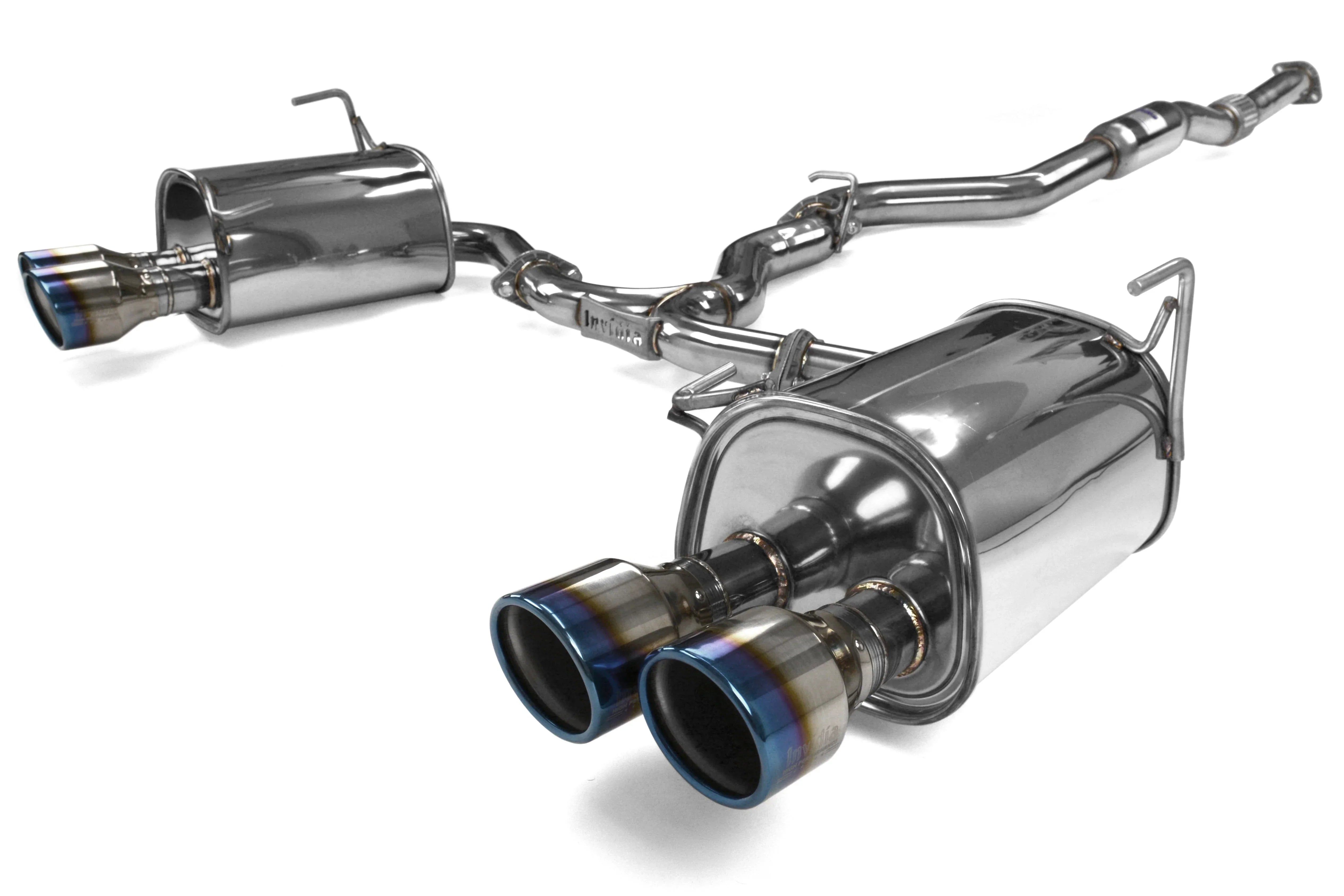 Q300 Turbo Back Exhaust - Subaru 08-10 WRX Sedan/Forester XT SH 08-13 (5MT/4AT)
