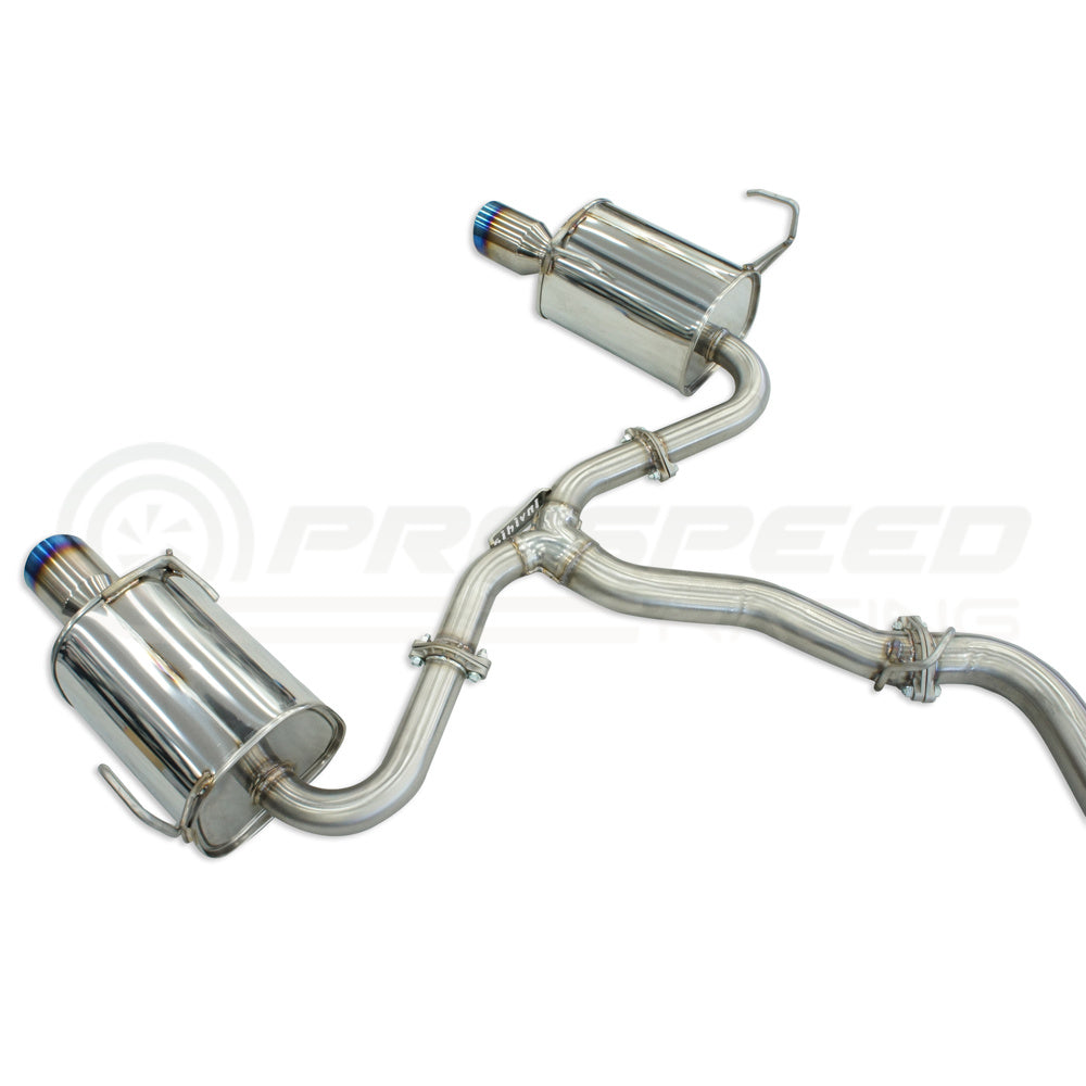 Q300 Turbo Back Exhaust - Subaru 08-10 WRX Sedan/Forester XT SH 08-13 (5MT/4AT)