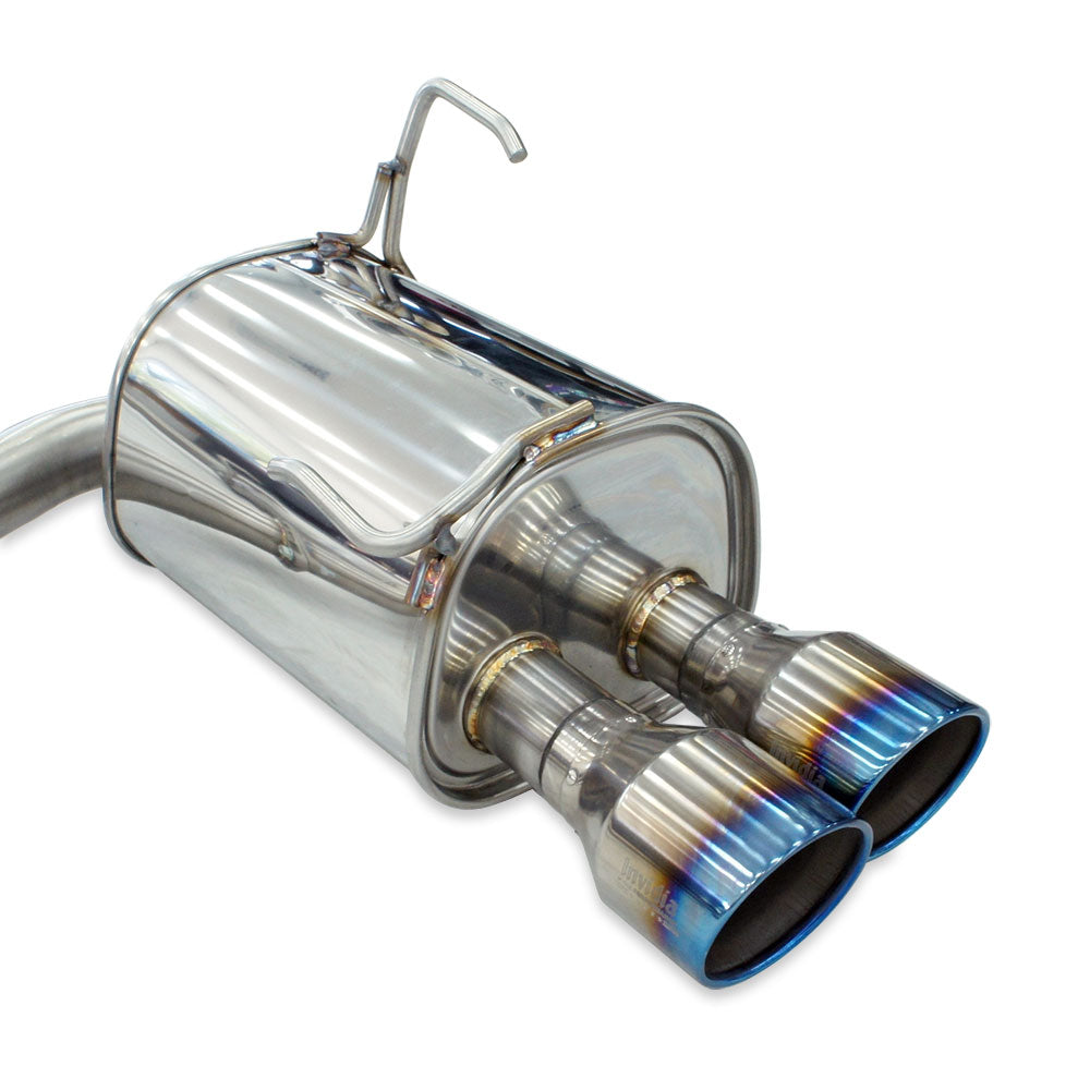 Q300 Turbo Back Exhaust - Subaru 08-10 WRX Sedan/Forester XT SH 08-13 (5MT/4AT)