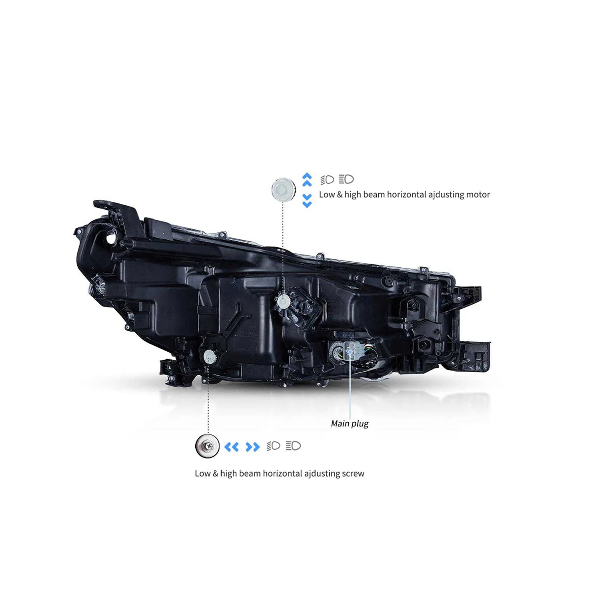 2021-2024 TOYOTA HILUX LED HEADLIGHTS - iilumo