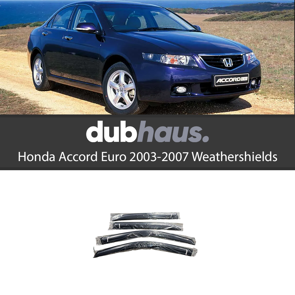 Weather Shield / Window Visor for 2003-2007 Honda Accord Euro CL9