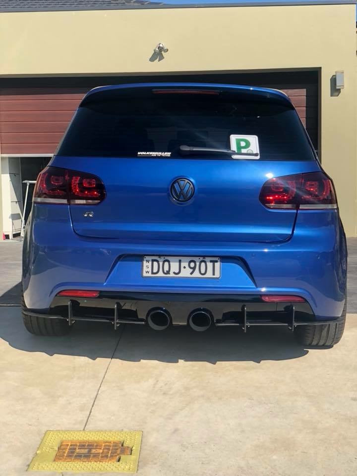 Maxton Design VW Golf Mk6 R Rear Diffuser