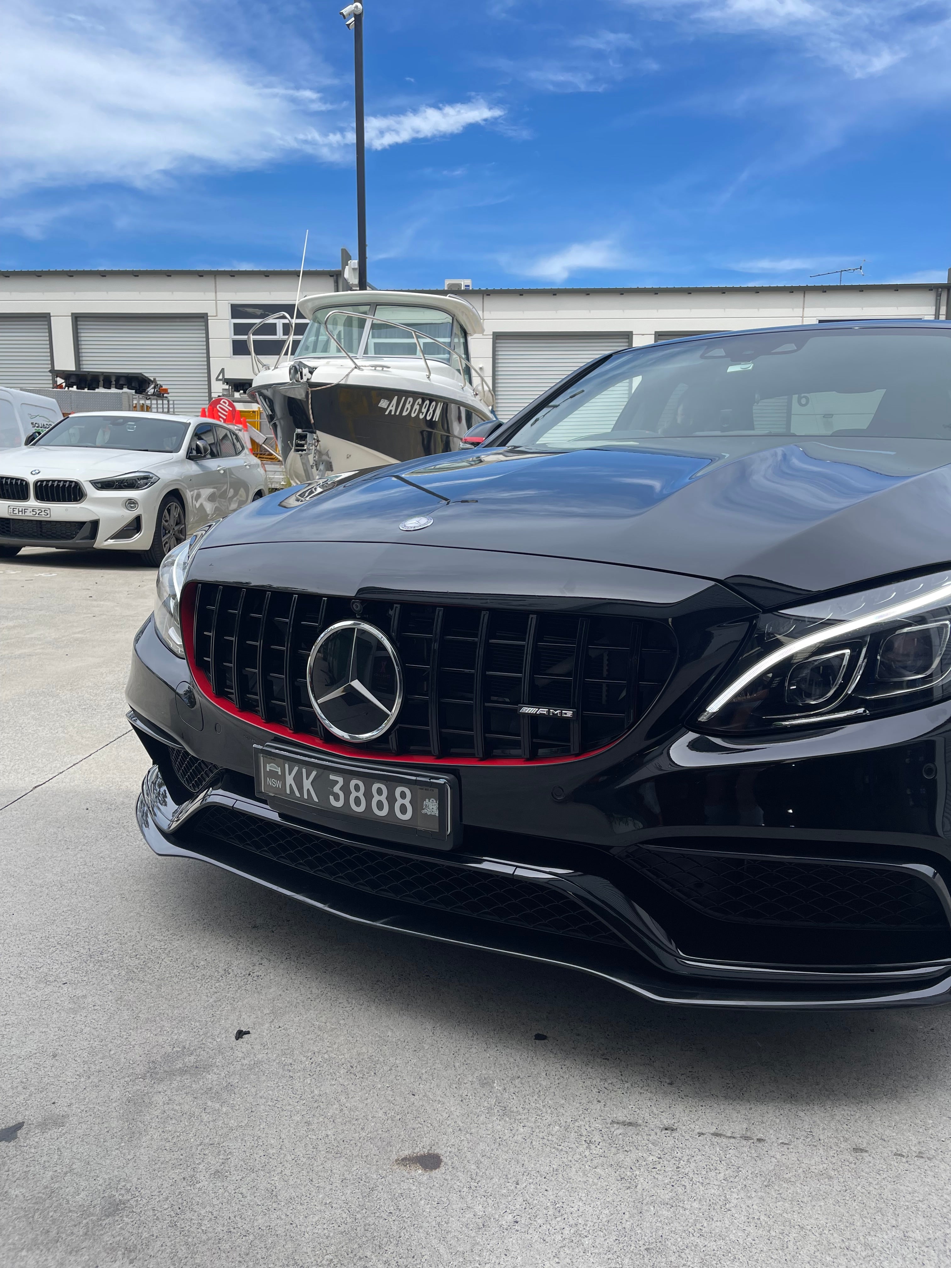 AMG Panoramic Grille to suit Mercedes Benz C63 15-18