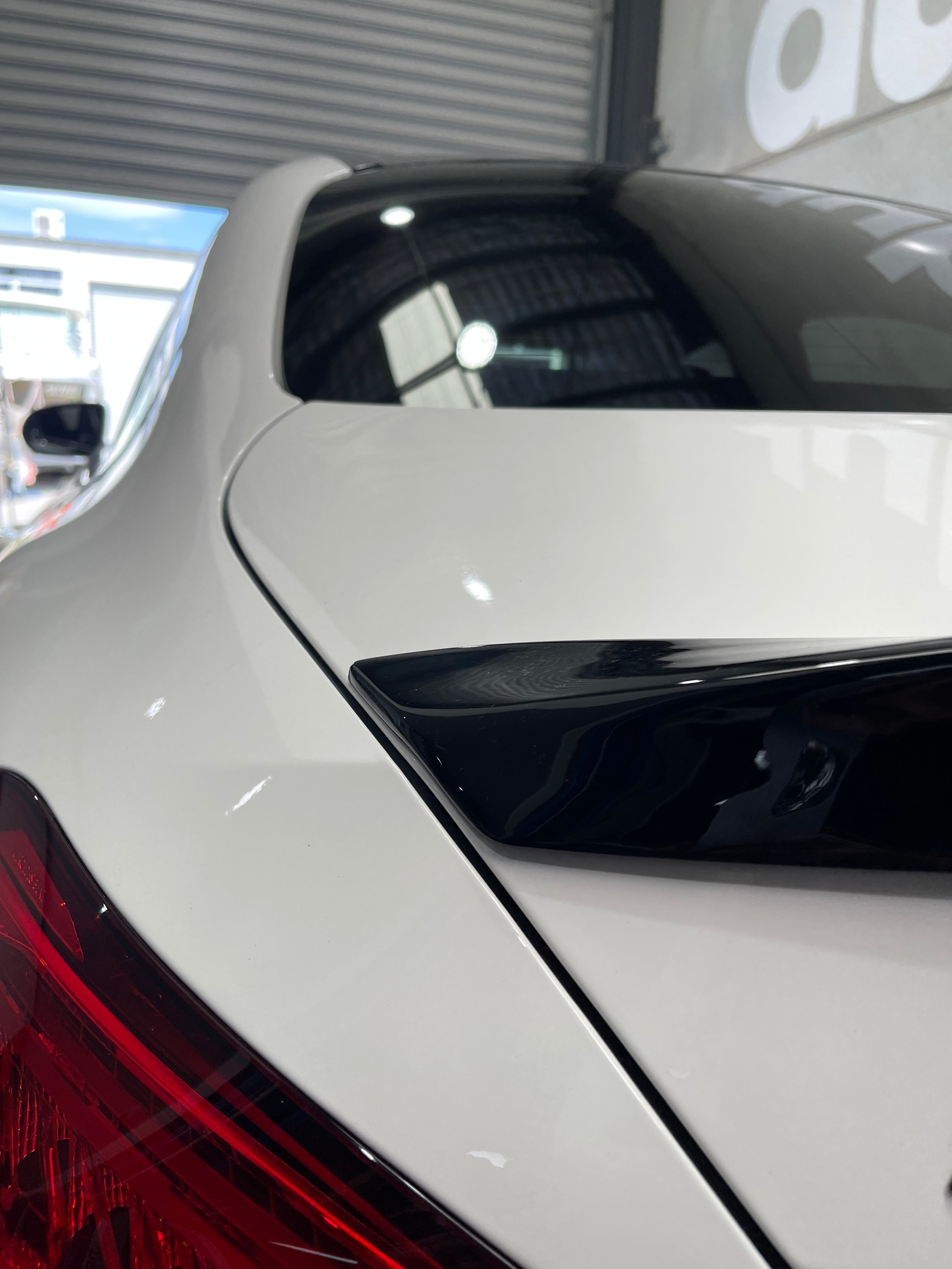 Mercedes Benz C Class W205 Carlson Style ABS Spoiler (Gloss Black)