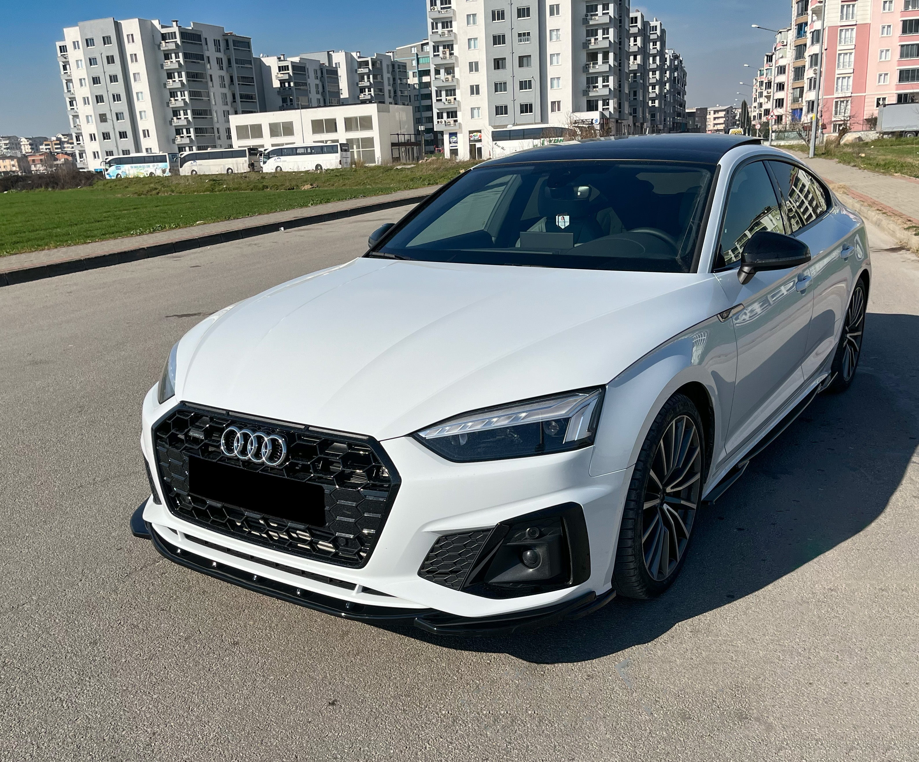 Front Splitter AUDI A5 S-Line / S5 F5 Facelift 2019+