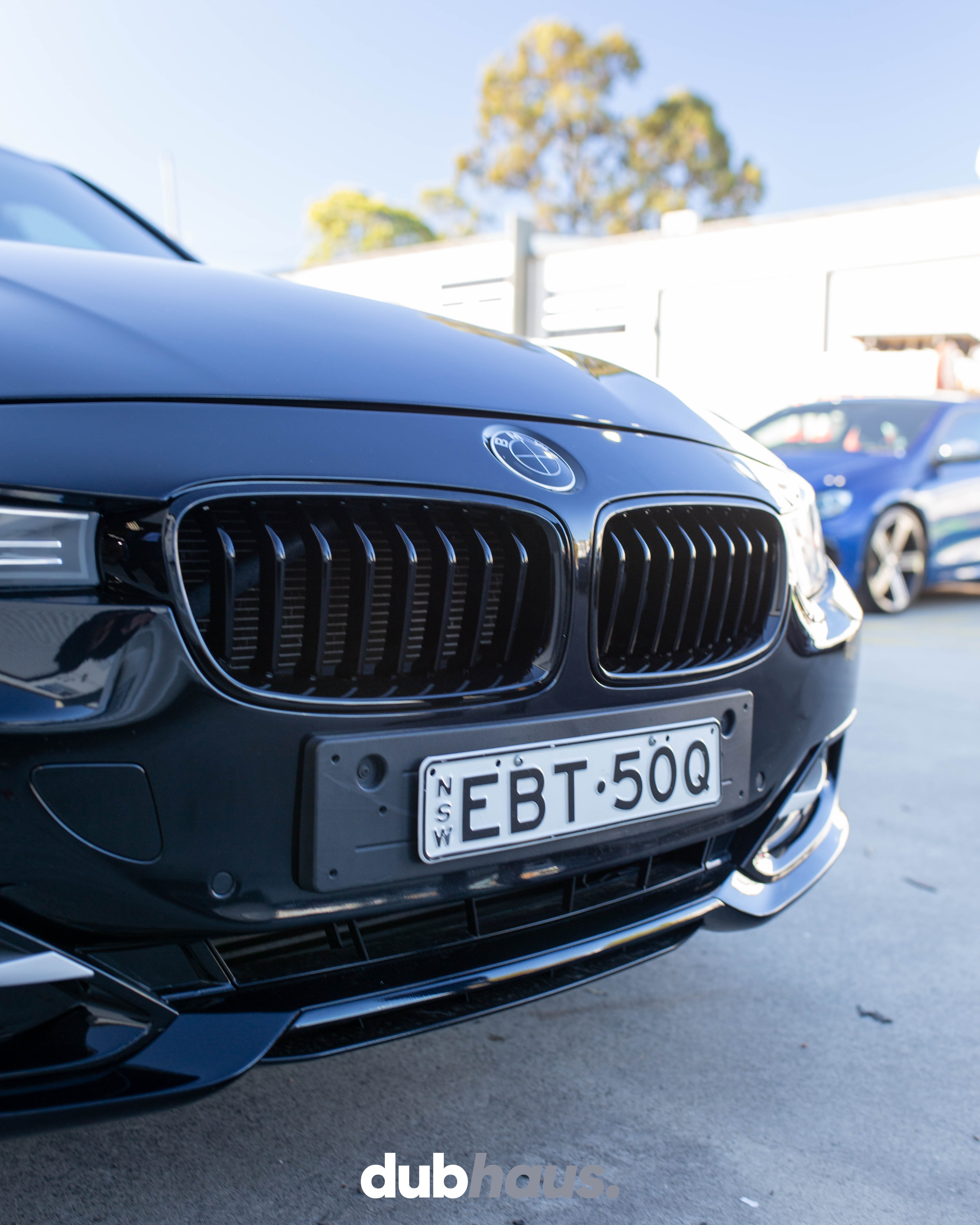 M Performance Style Gloss Black Grille to suit BMW 3 Series F30/F31