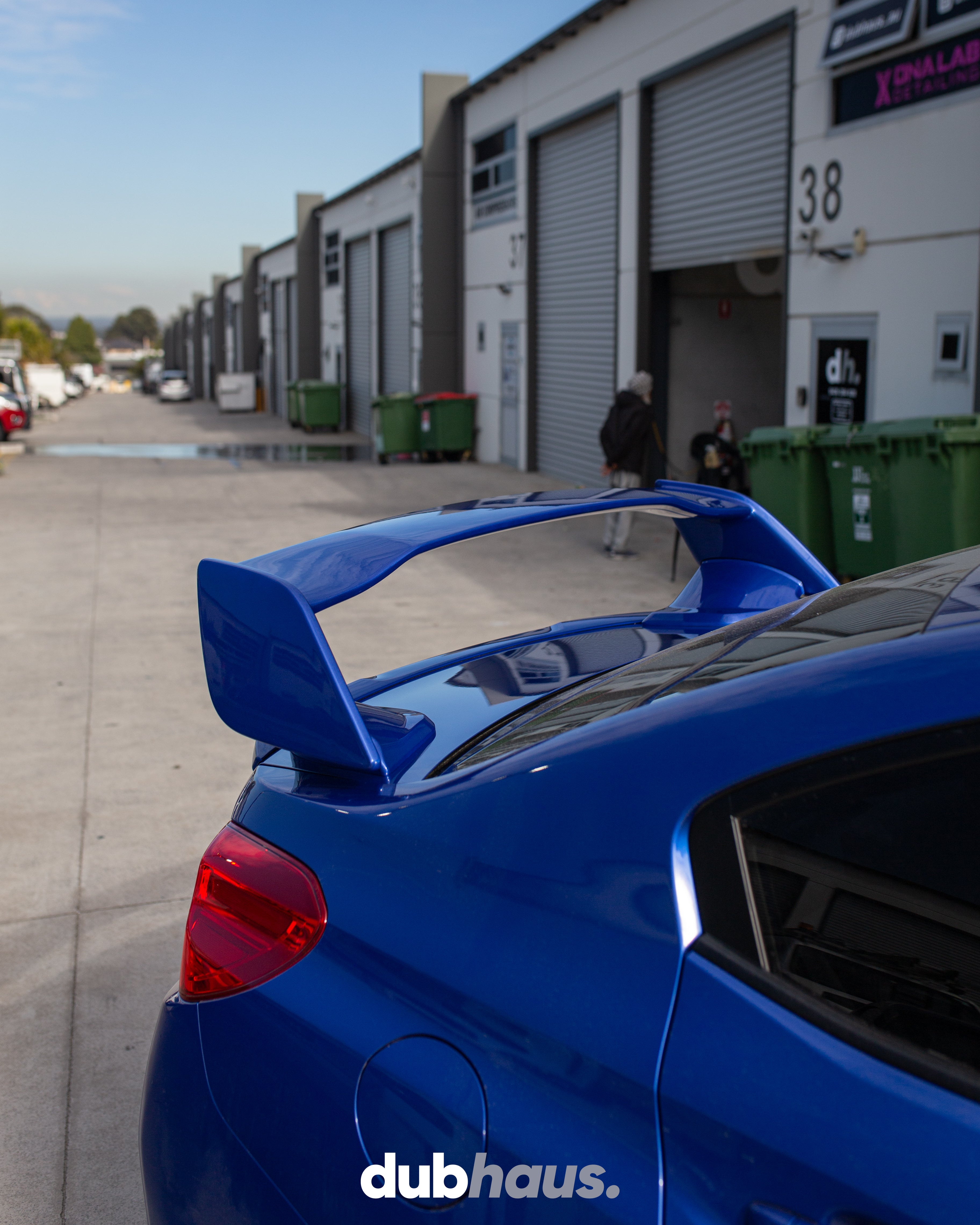 STI Style Subaru WRX Trunk Spoiler for 2015-2021