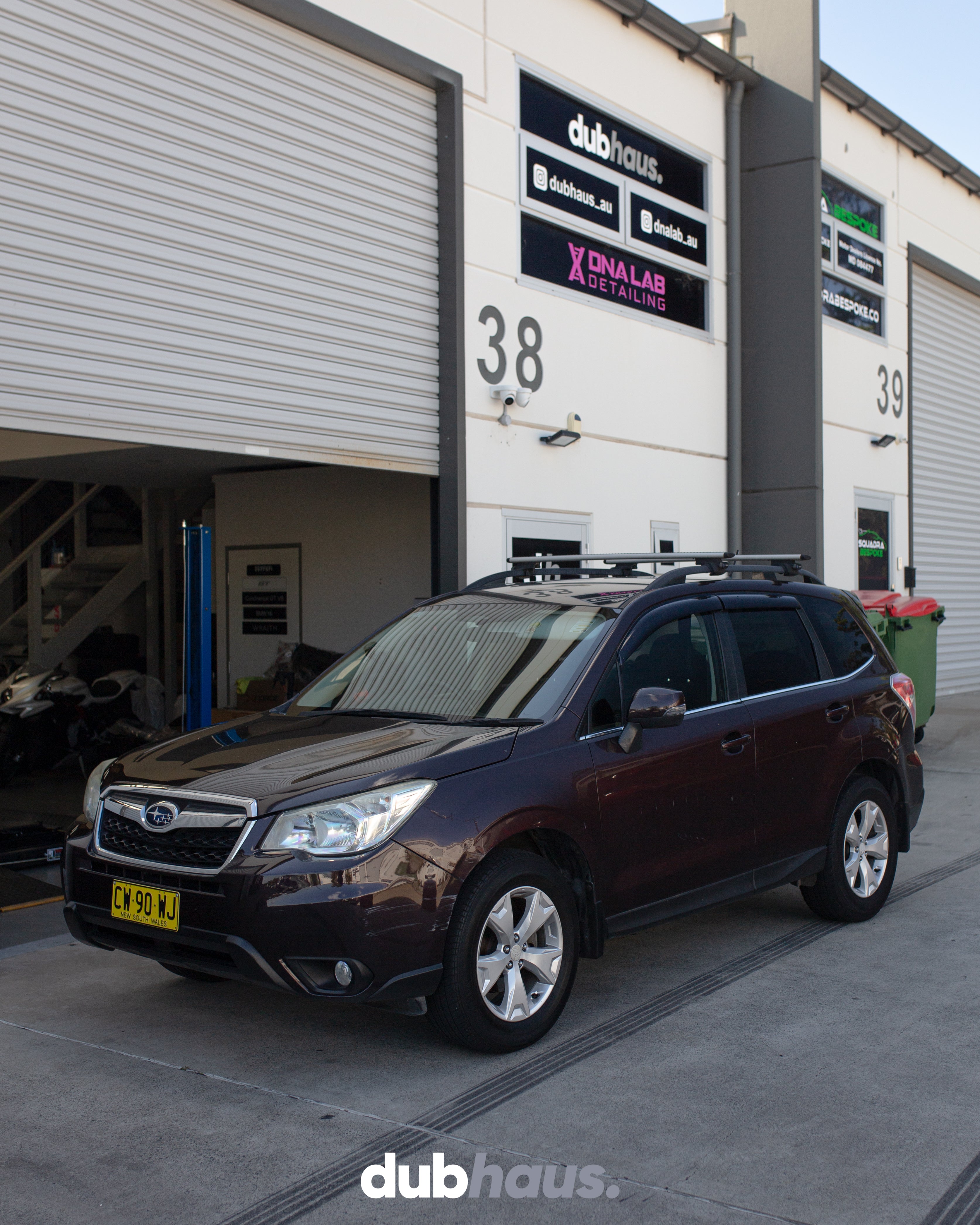 Weather Shield / Window Visor for SUBARU FORESTER 2014 - 2018