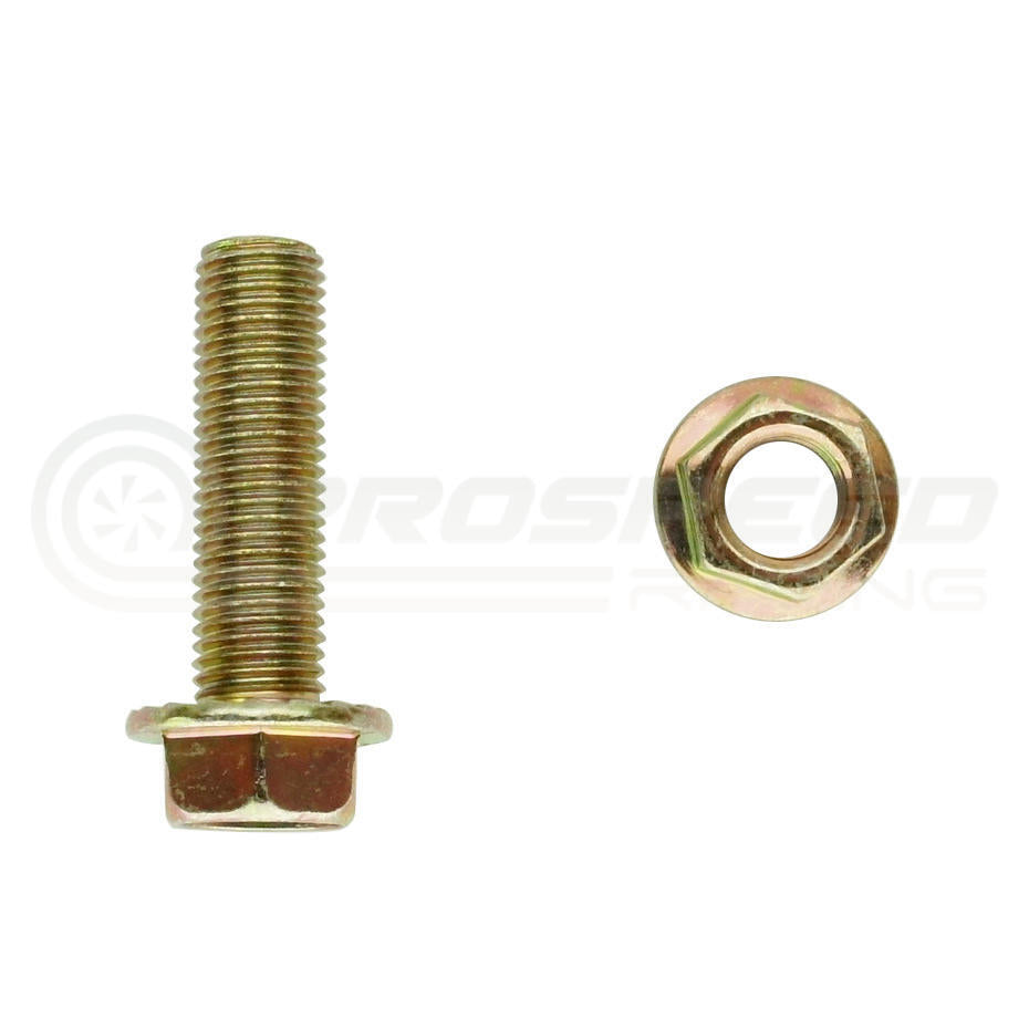 Invidia Replacement Yellow Zinc Plated Nut and Bolt - M10x1.25 x 35mm