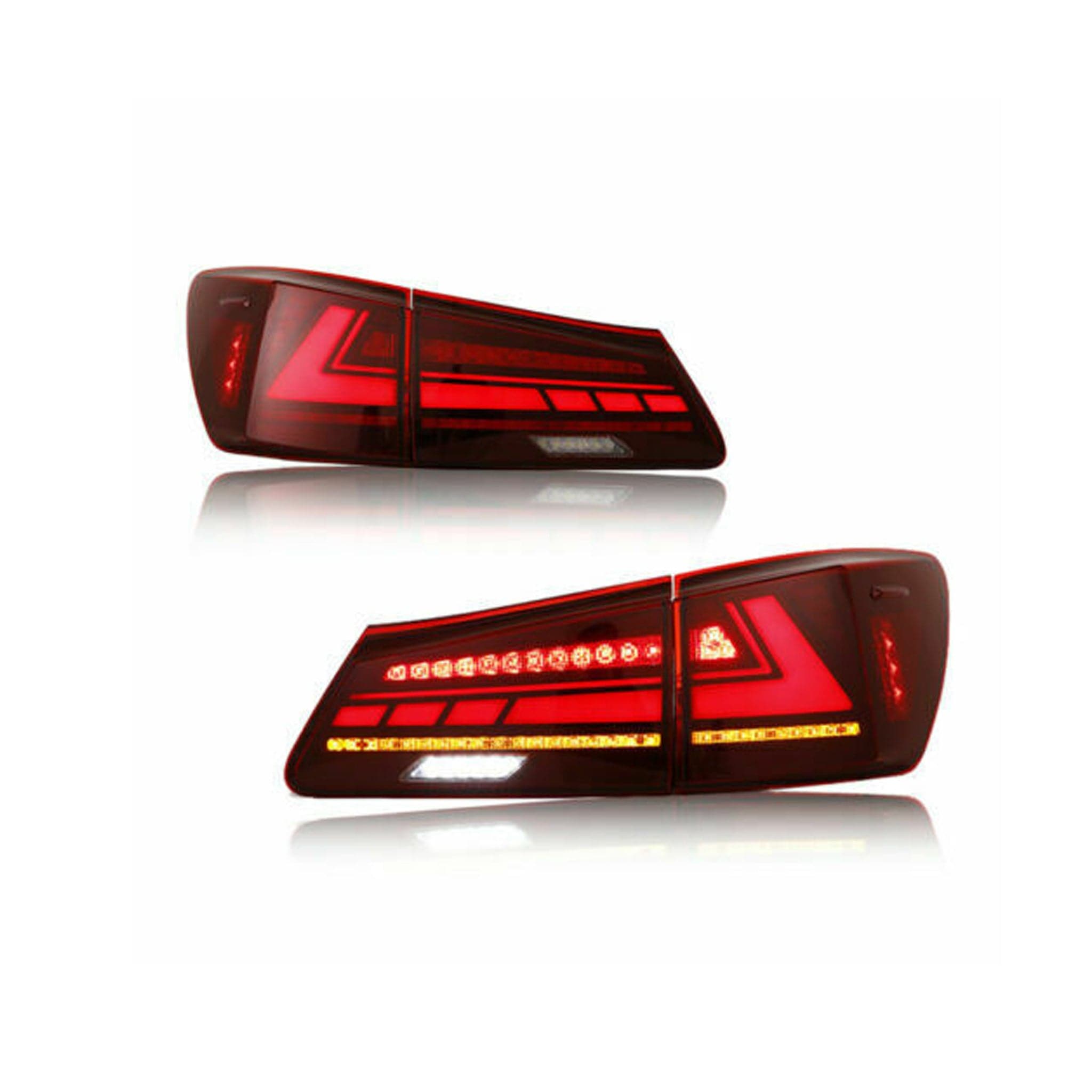 2005-2013 LEXUS IS250 IS350 ISF DYNAMIC LED TAIL LIGHTS - iilumo