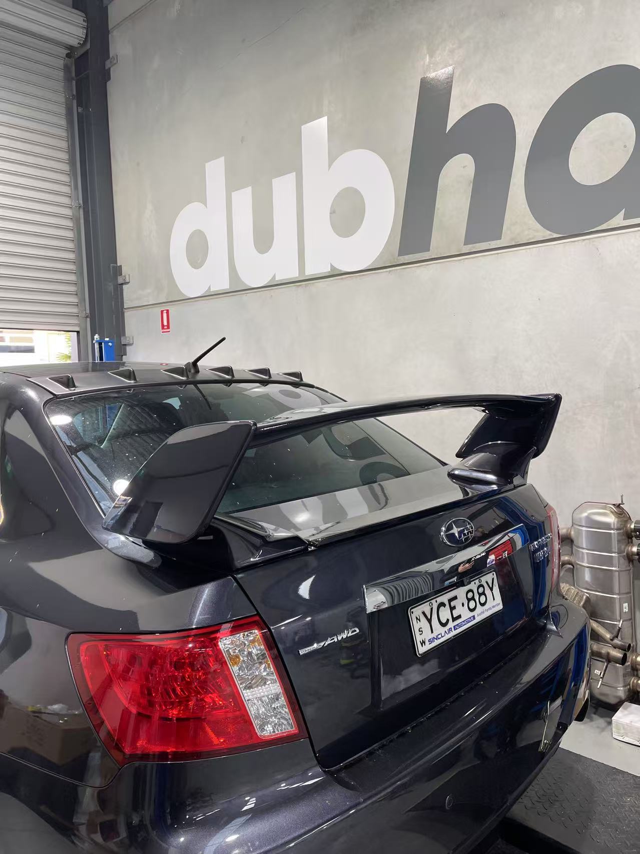 STI Style Subaru Impreza WRX Trunk Spoiler for 2008-2013 G3