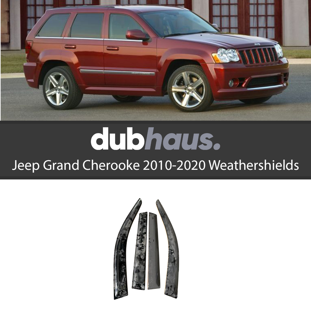 Weather Shield / Window Visor for 2010-2020 Jeep Grand Cherokee