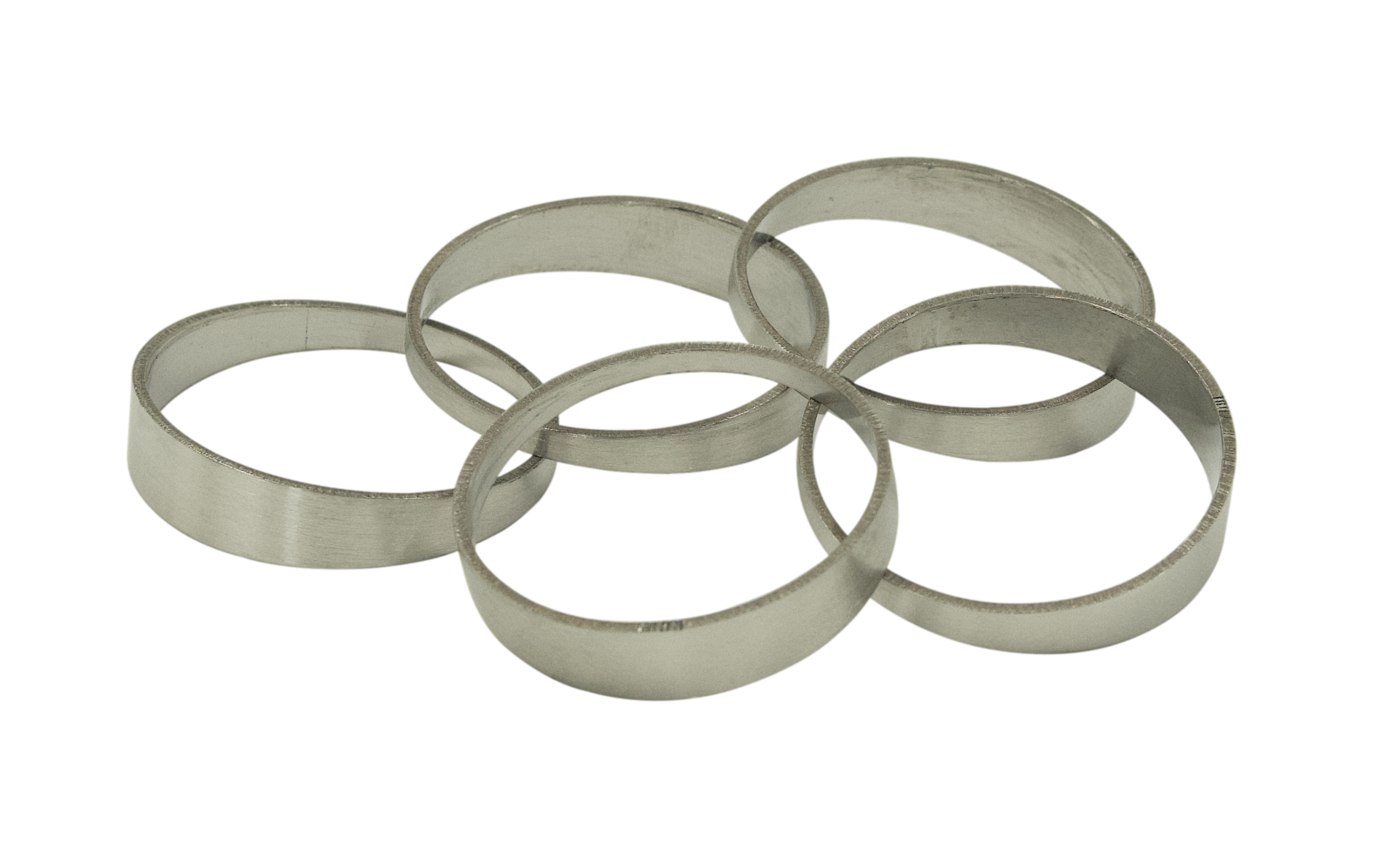 1.5inch Pie Cuts Brushed Stainless Steel 45' 1.5D