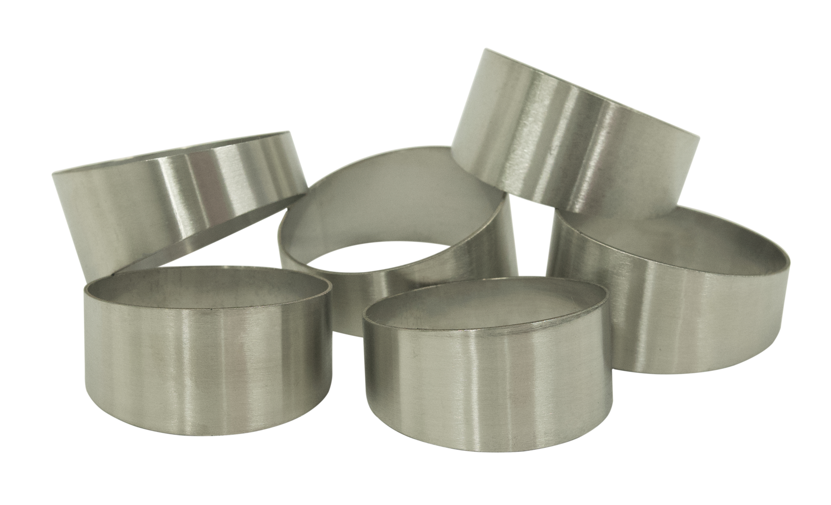 2.5inch Pie Cuts Brushed Stainless Steel 90Deg 1D