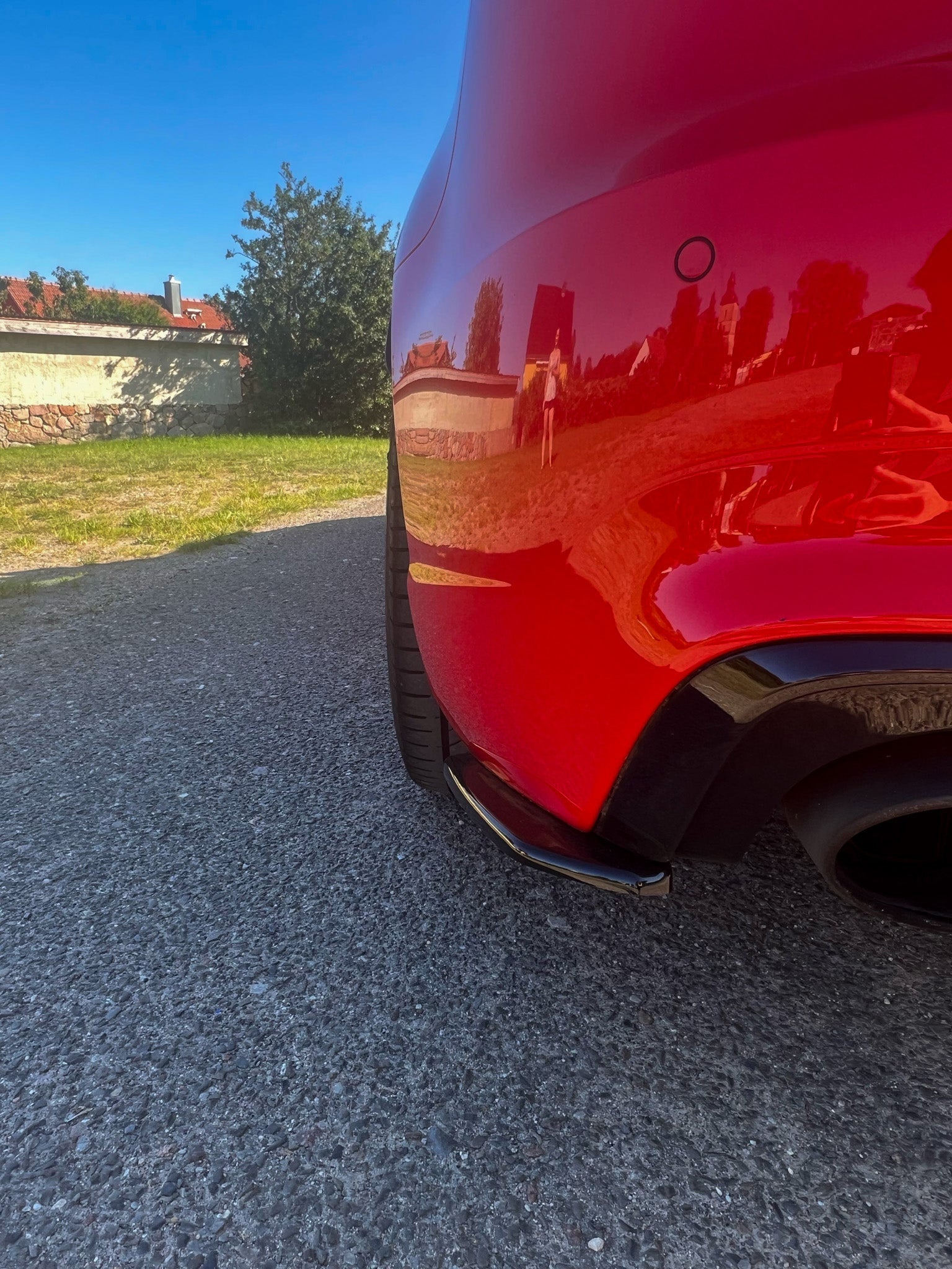 Rear Side Splitters AUDI RS3 8V Sportback 2015-2016