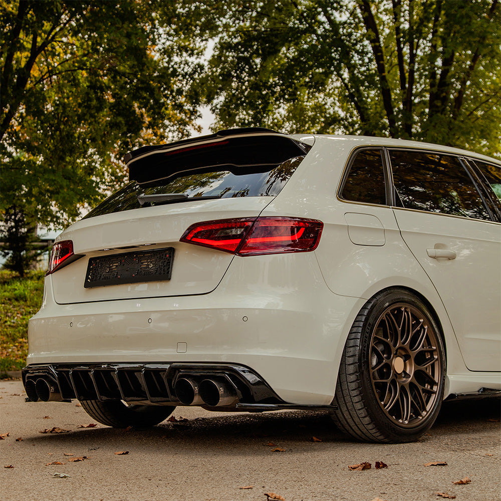 Rear Side Splitters AUDI S3 8V Sportback 2013-2016
