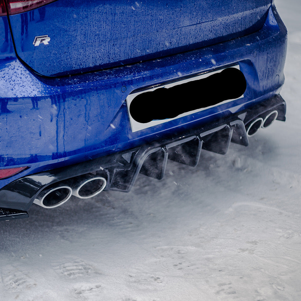 Rear Diffuser VW Golf MK 7 R 2013-2016