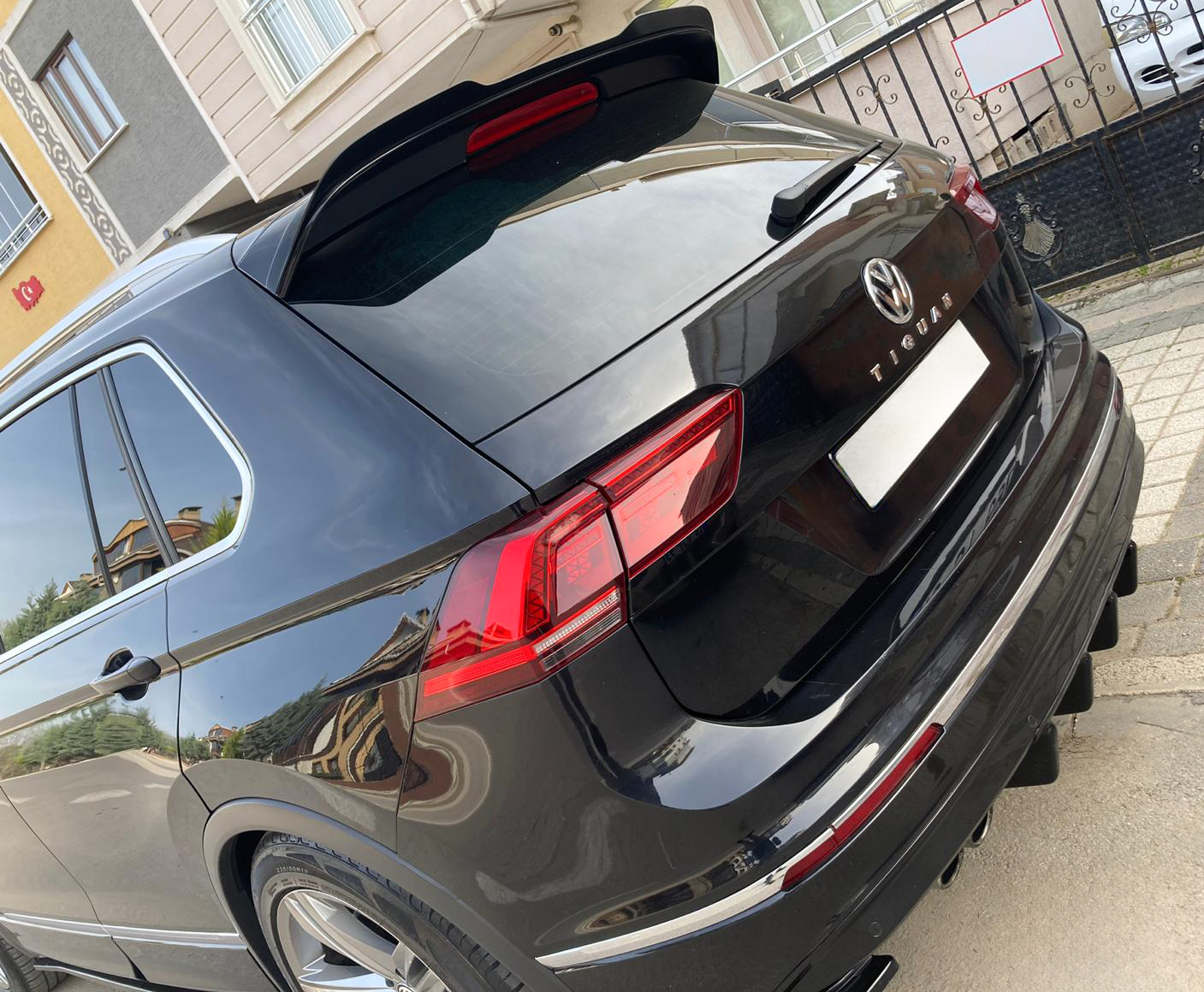 Rear Diffuser VW Tiguan Mk2 Standart / R-Line 2015-2020