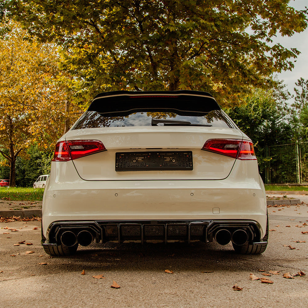 Rear Diffuser AUDI S3 Sportback 8V 2013-2016