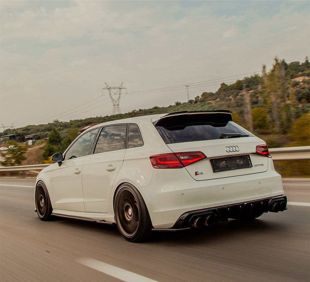Rear Diffuser AUDI S3 Sportback 8V 2013-2016