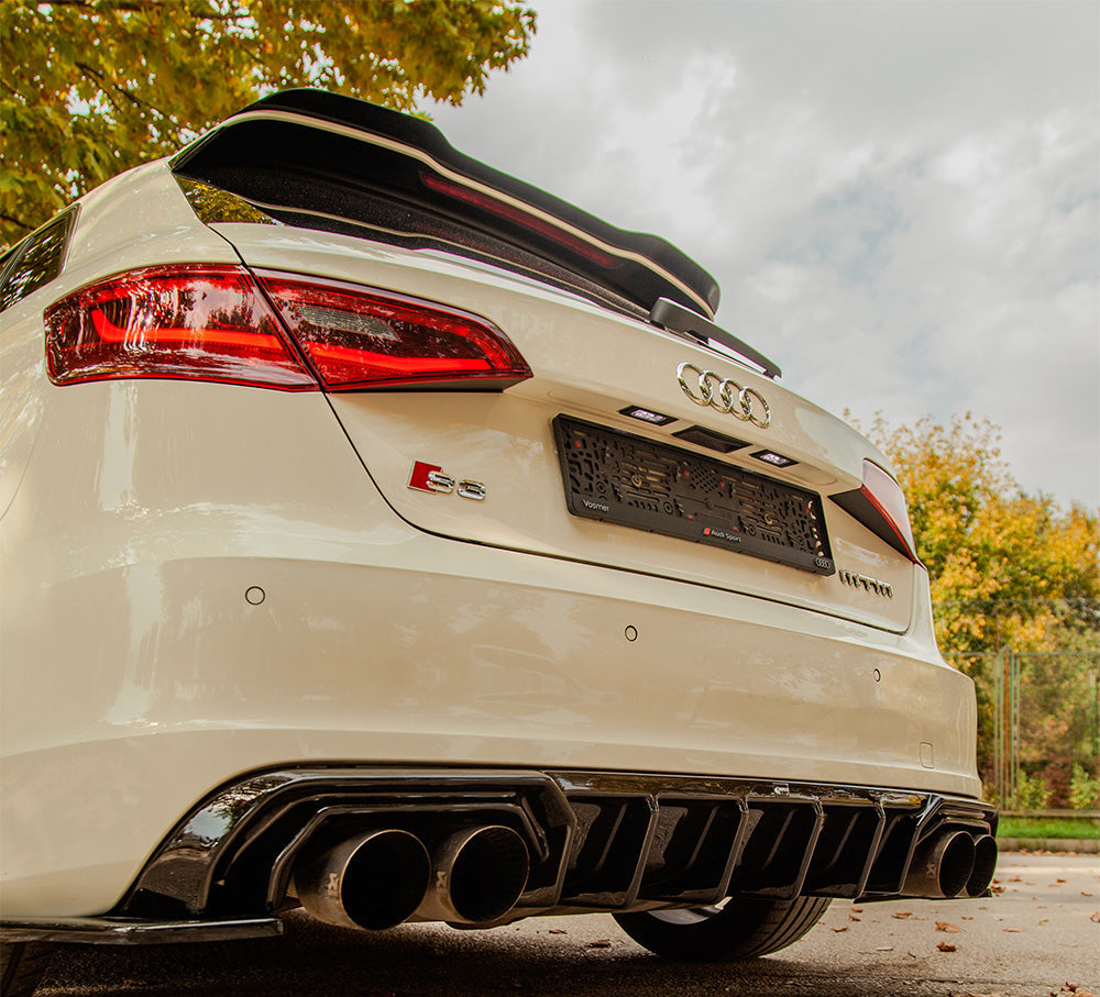 Rear Diffuser AUDI S3 Sportback 8V 2013-2016