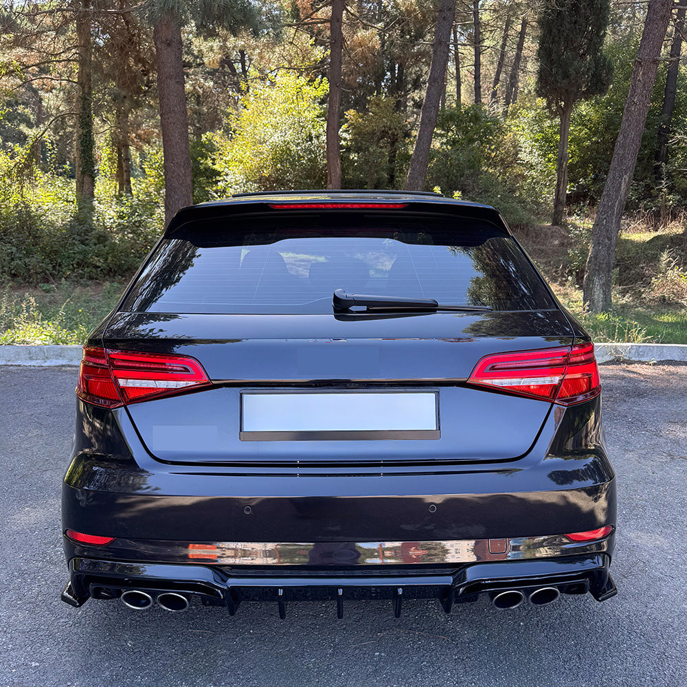 Rear Diffuser AUDI S3 Sportback 8V Facelift 2016-2020