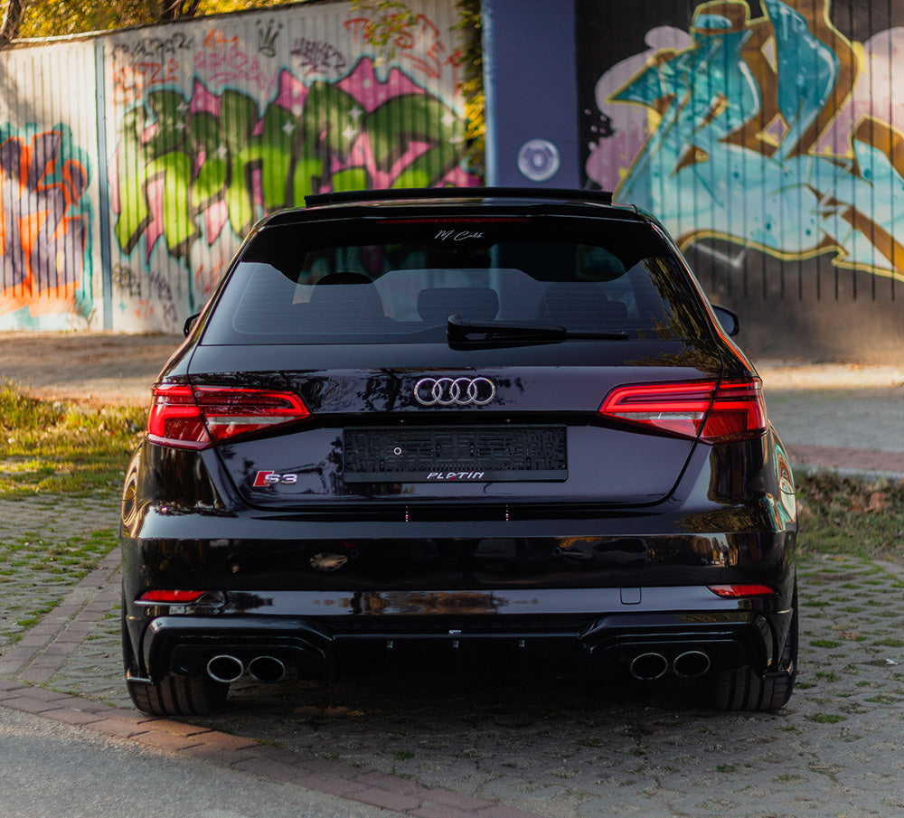 Rear Diffuser AUDI S3 Sportback 8V Facelift 2016-2020