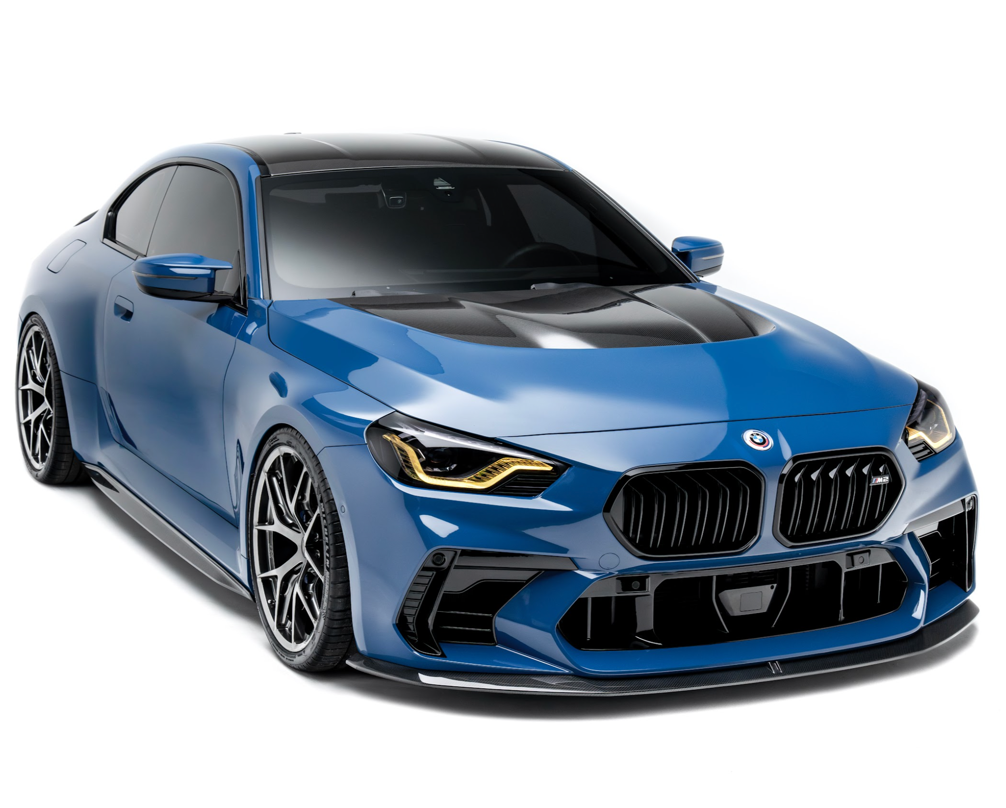 BMW G87 Carbon Fiber Side Skirts V2